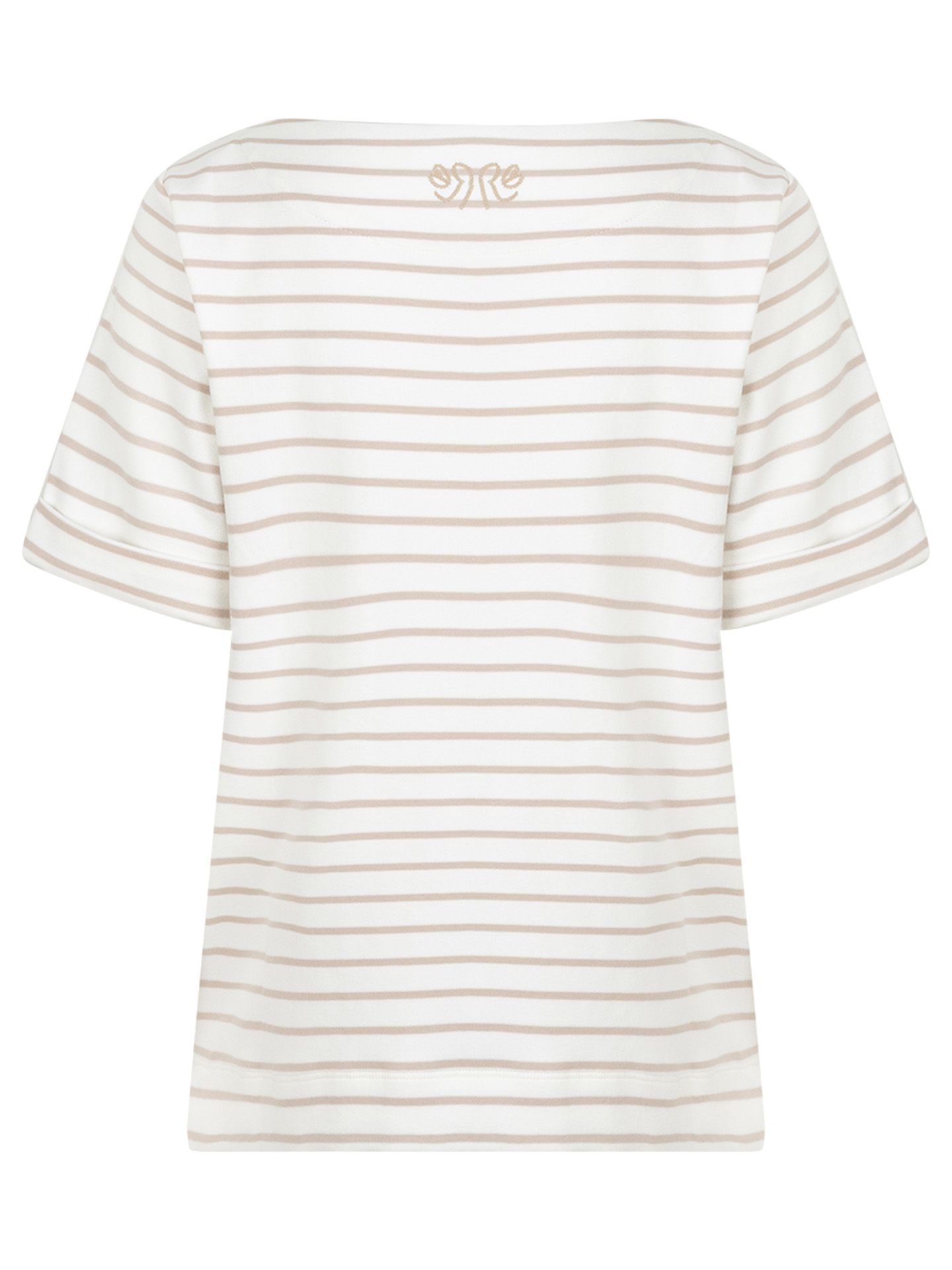 Red Button T-shirt Terry Beige 00083618-5200