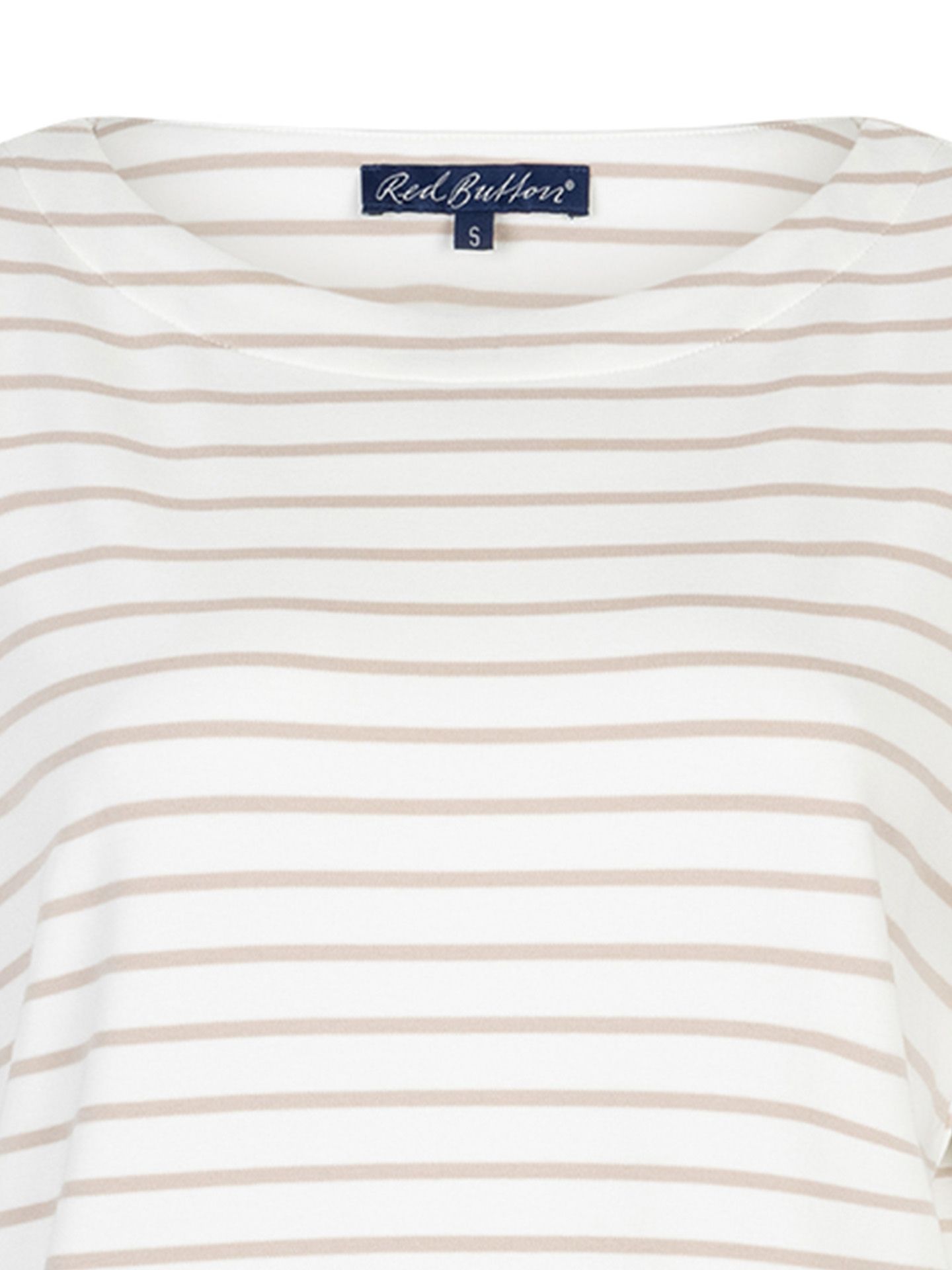 Red Button T-shirt Terry Beige 00083618-5200