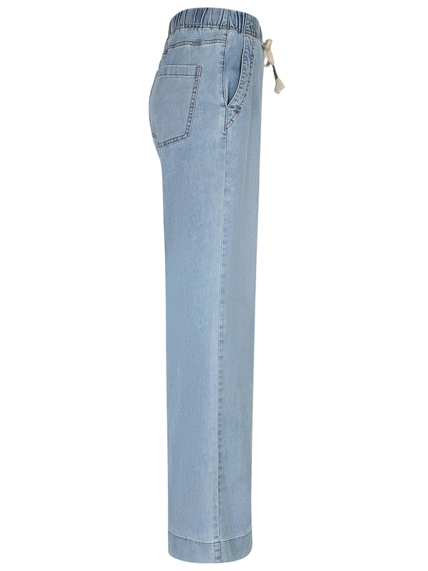 Red Button Straight Jeans Colette Blauw 00083620-800