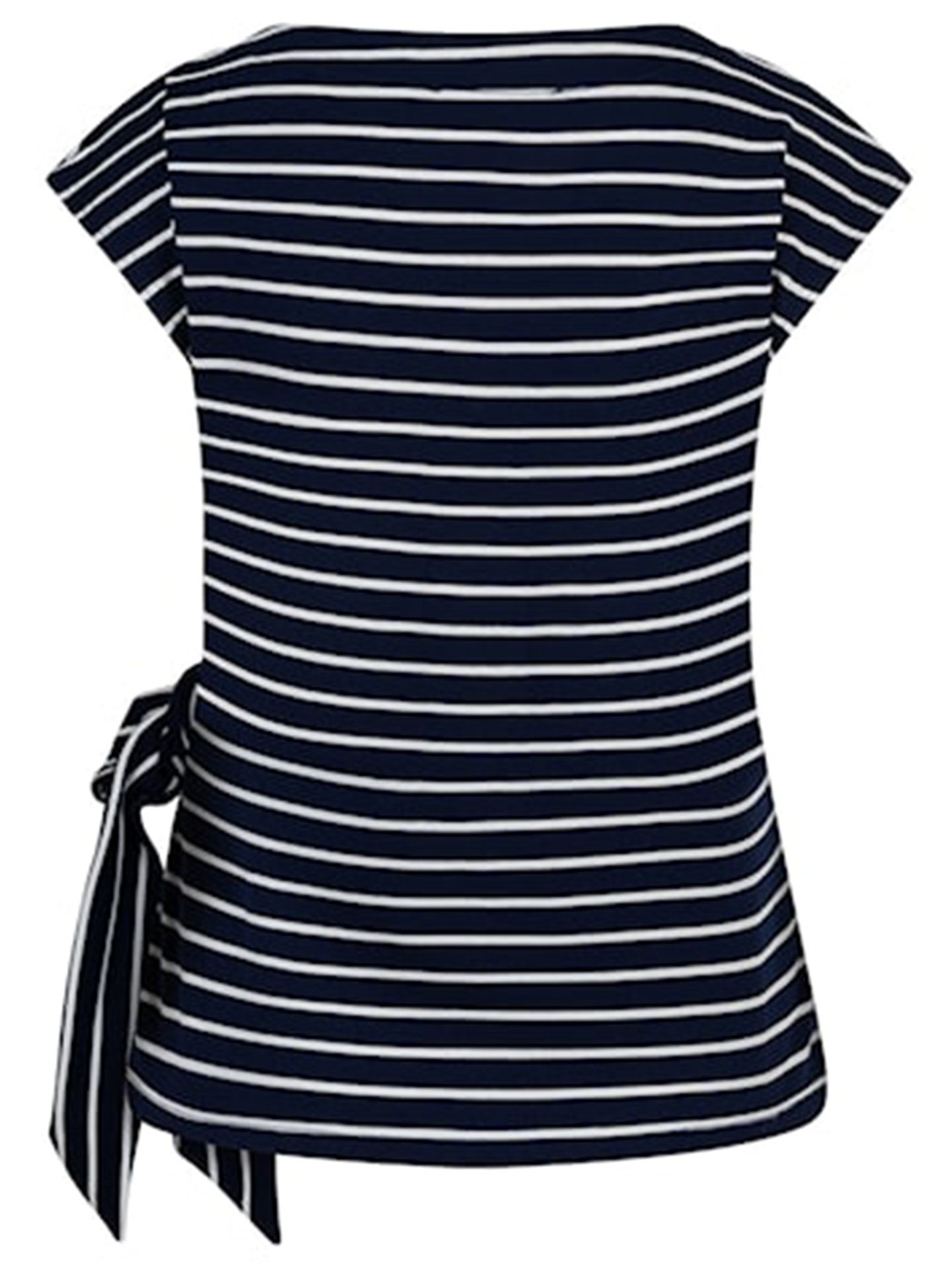 Red Button T-shirt Terry Blauw 00083621-1500