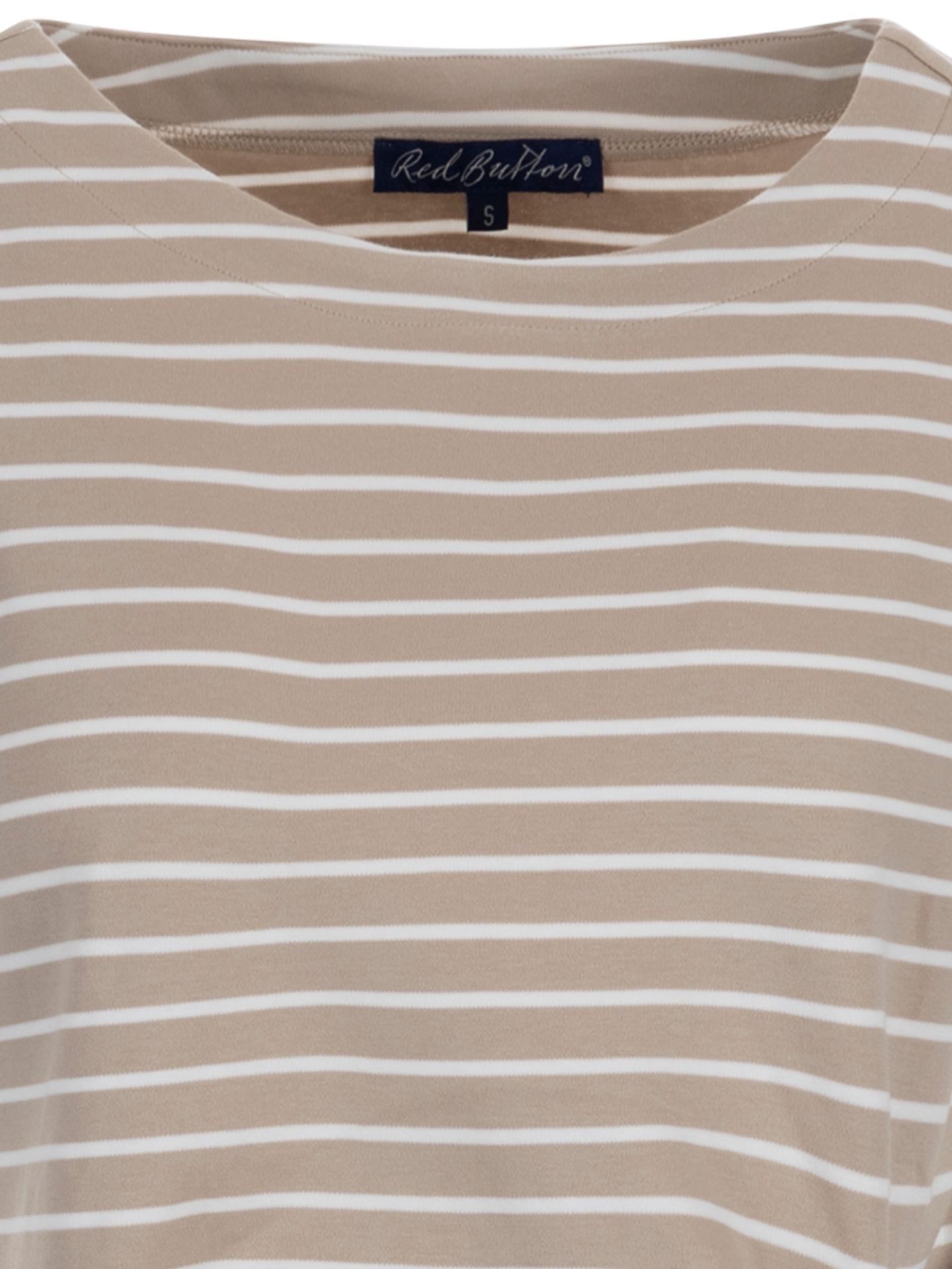 Red Button T-shirt Terry Beige 00083621-5200