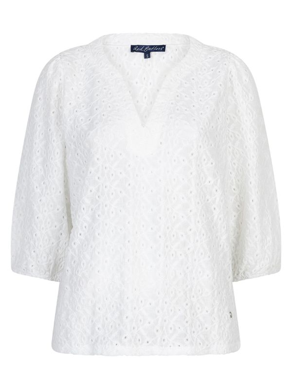 Red Button Shirt Top Off white 2900080278055