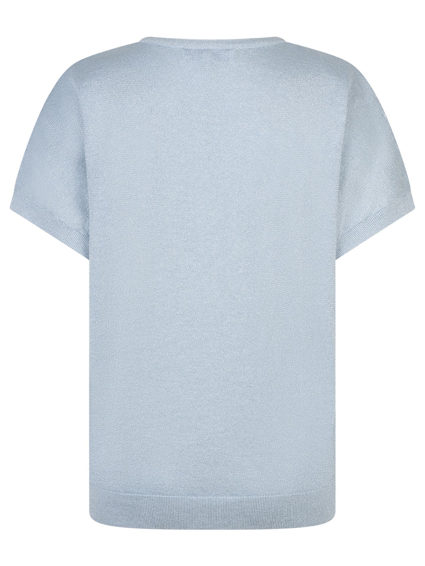 Red Button T-shirt Jerry Blauw 00083636-1600