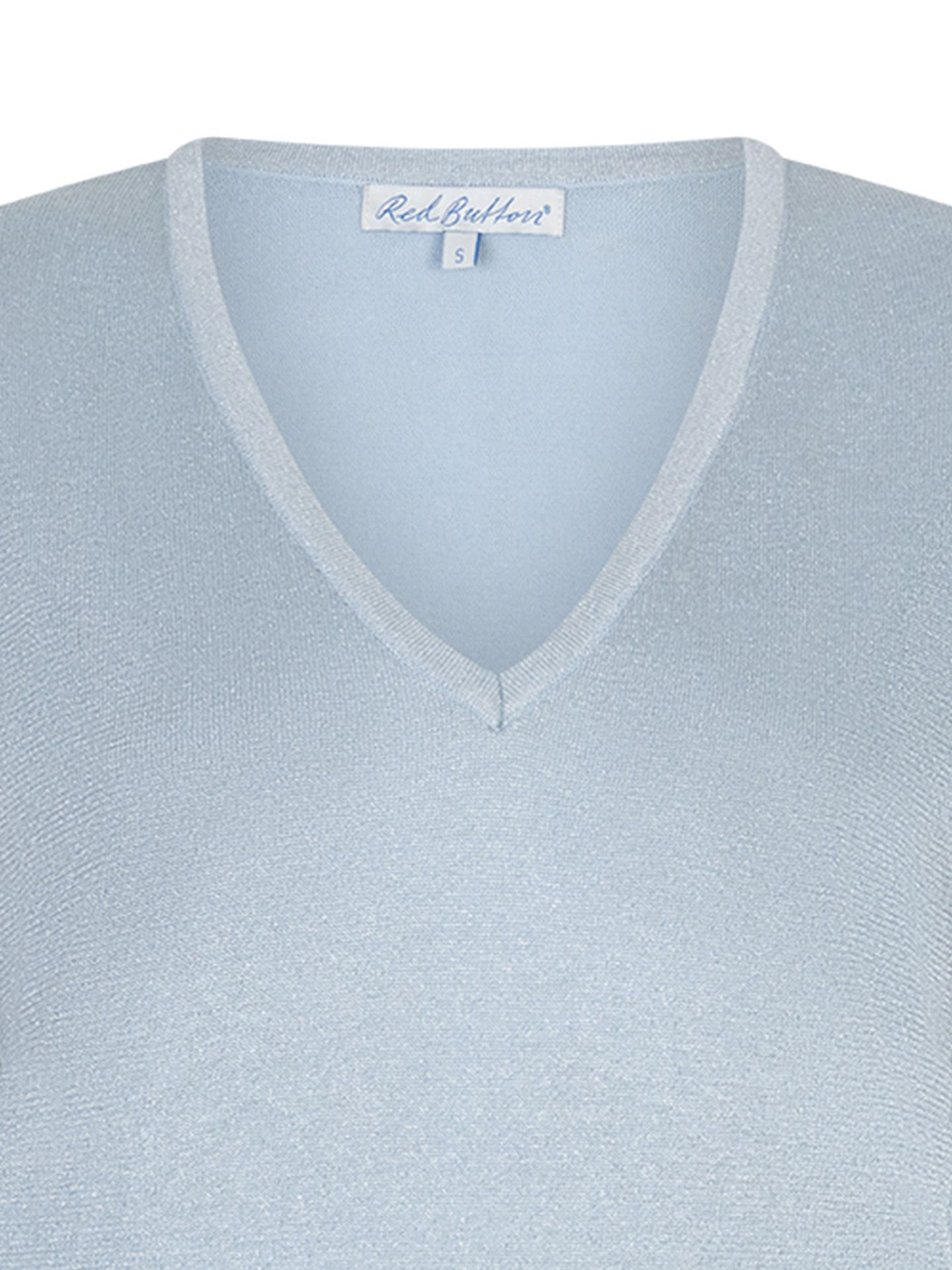 Red Button T-shirt Jerry Blauw 00083636-1600