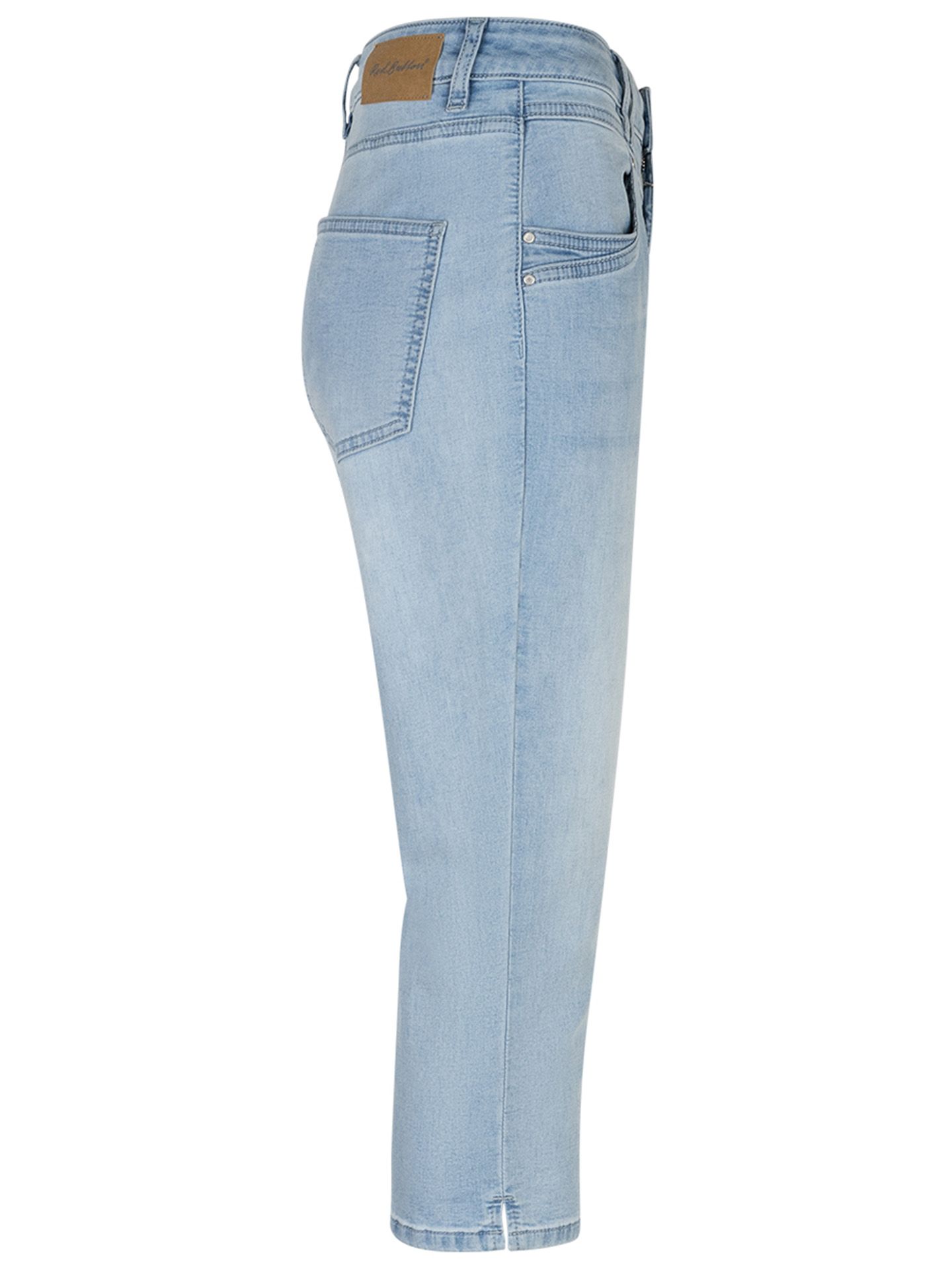 Red Button Capri Jeans Suze Blauw 00083639-500