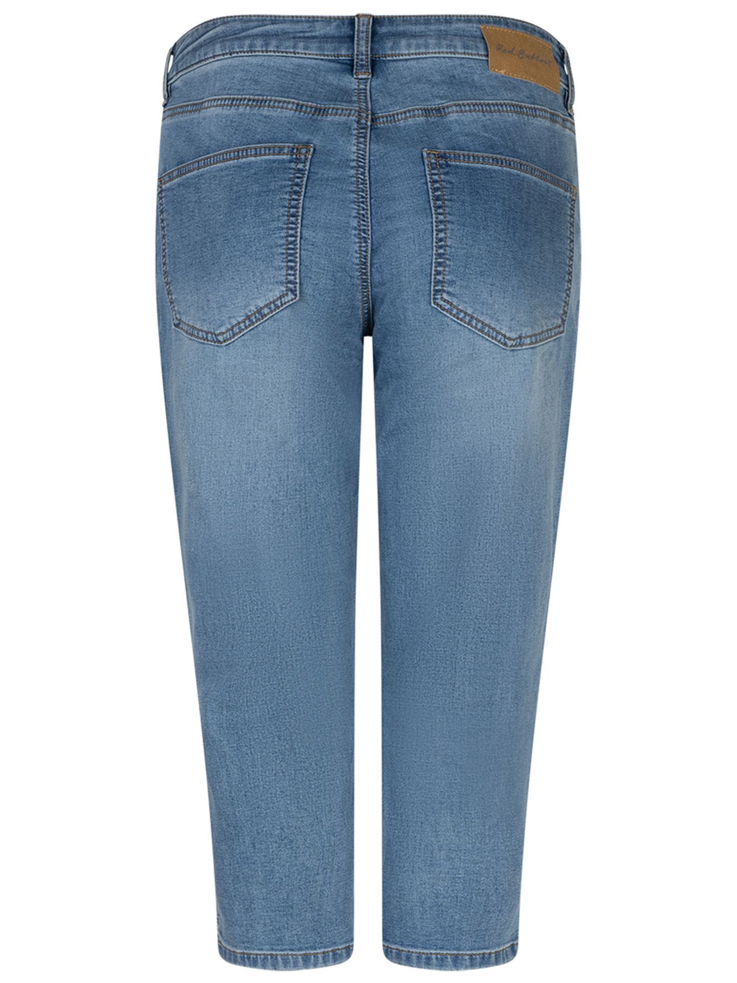 Red Button Regular Jeans Suze 3/4 Blauw 00083640-800