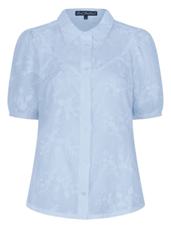 Red Button Blouse Victoria  Blauw 2900080288030