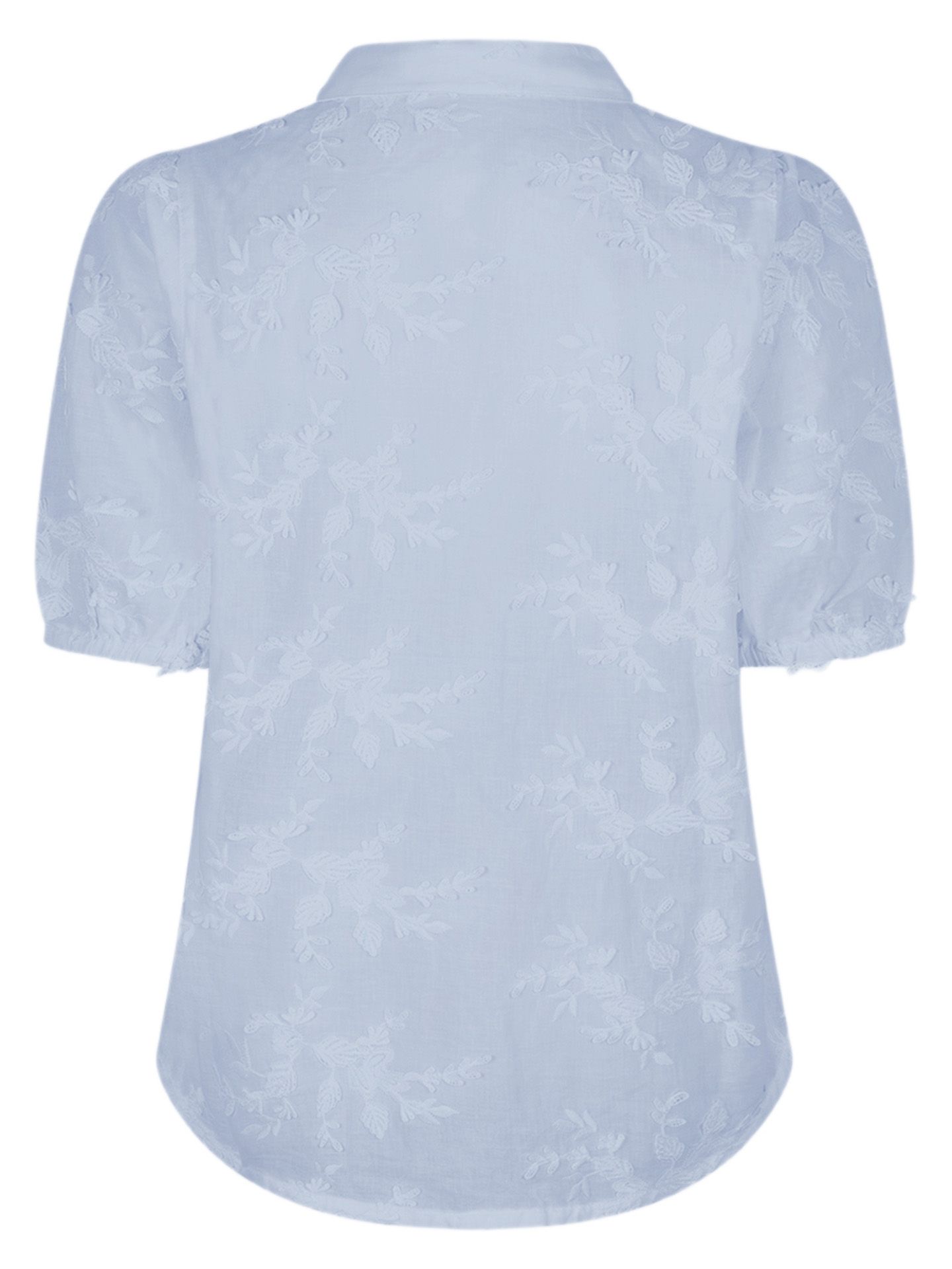 Red Button Blouse Victoria  Blauw 00083642-1600