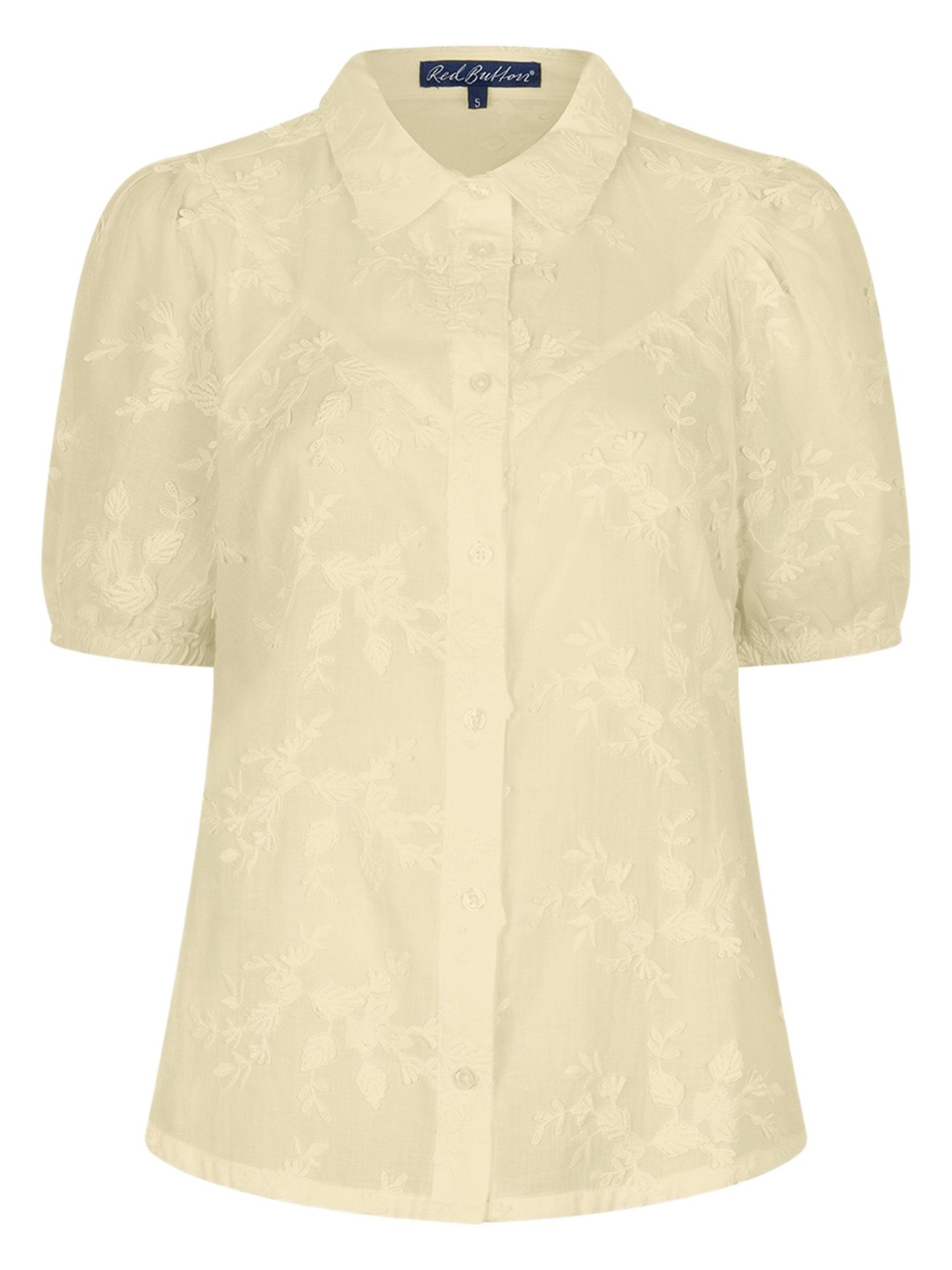 Red Button Blouse Victoria  Geel 00083642-2800