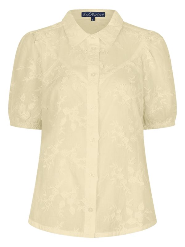 Red Button Blouse Victoria  Geel 2900080287057