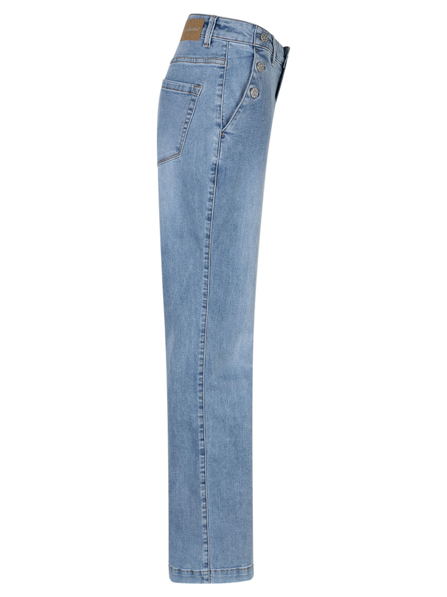 Red Button Straight Jeans Bibette Blauw 00083644-800
