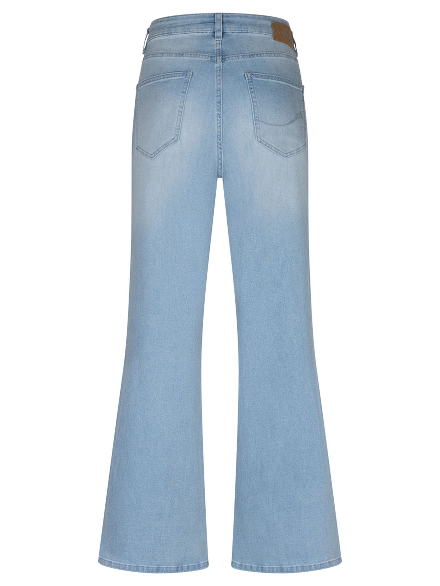 Red Button Flared Jeans Brielle Blauw 00083648-500