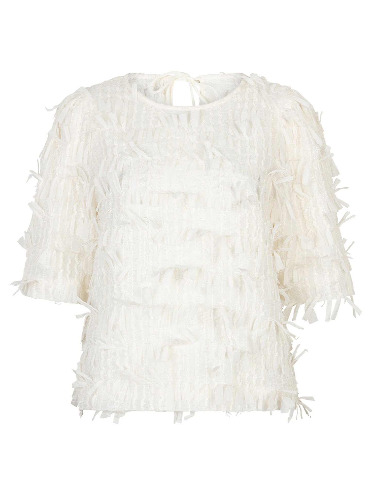 Red Button Blouse Fiona Off white 00083649-5000