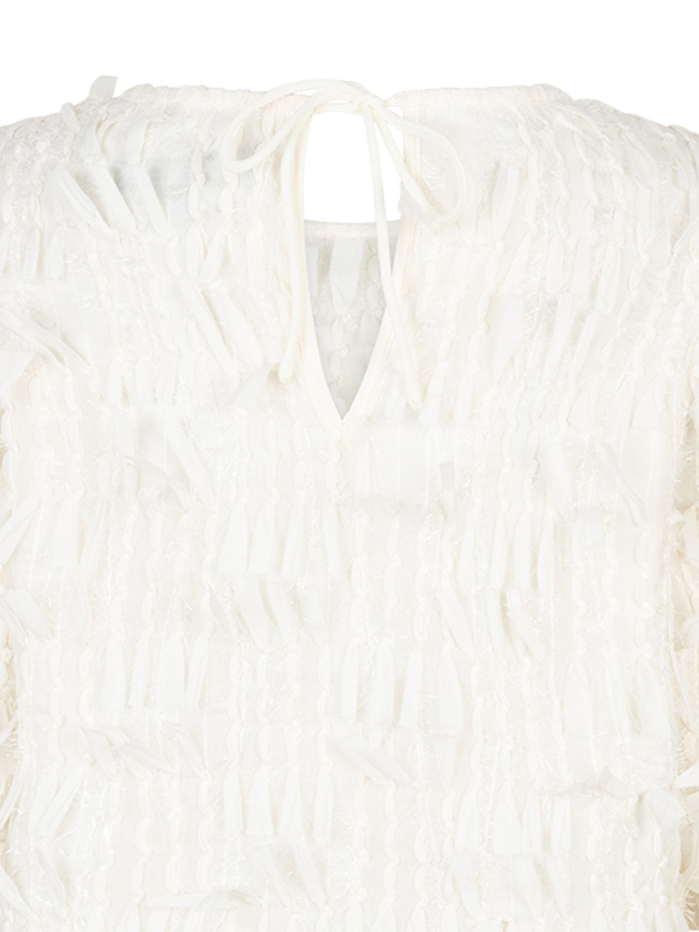 Red Button Blouse Fiona Off white 00083649-5000