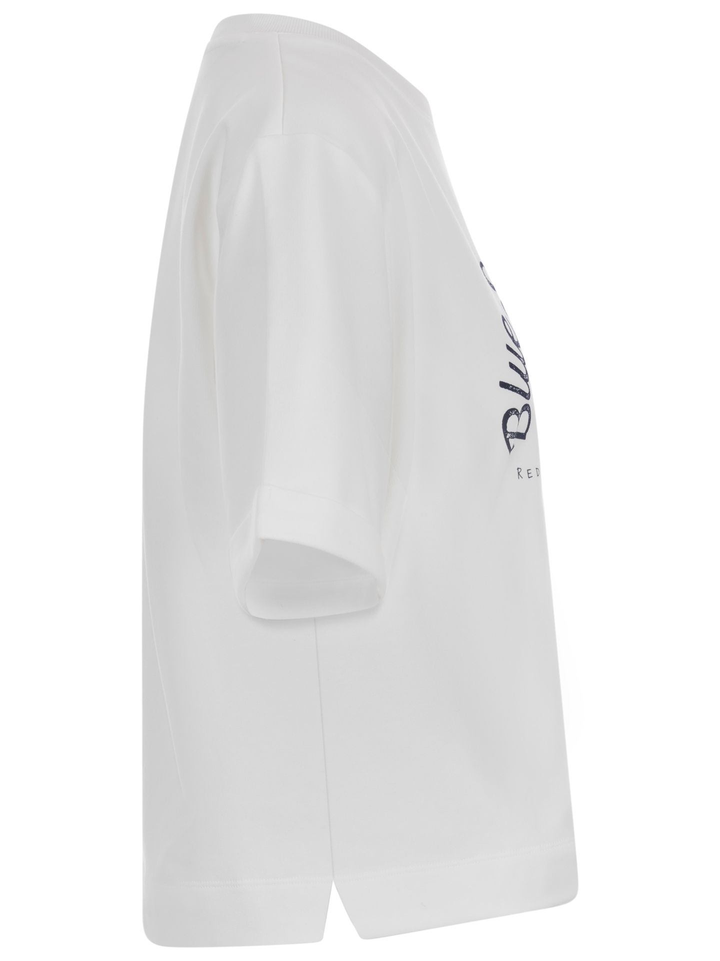 Red Button Sweater Terry Off white 00083651-5050