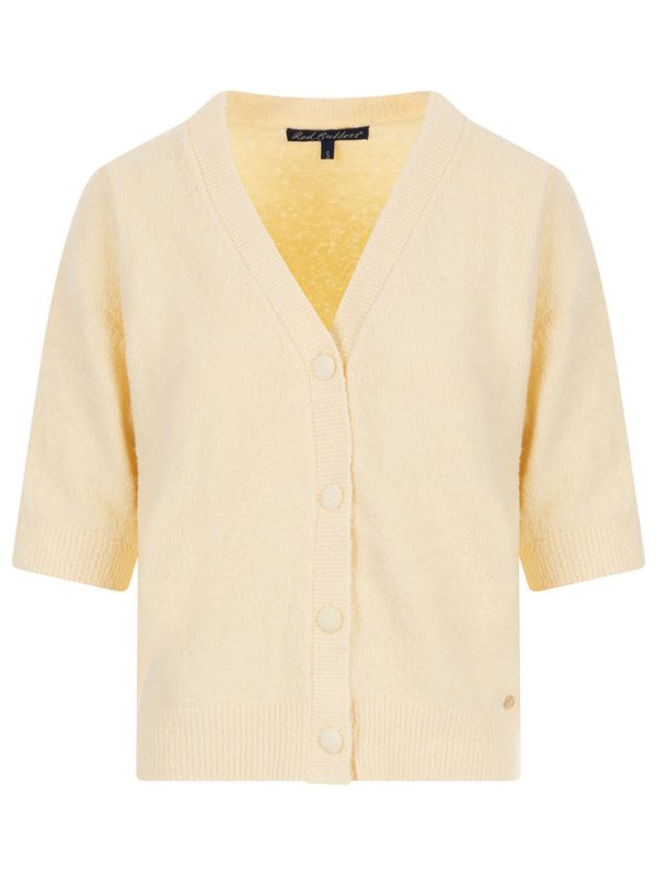Red Button Vest Cardigan Geel 2900080315033