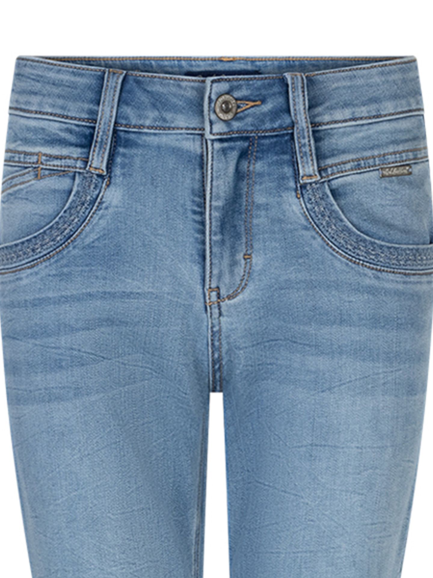 Red Button Slim Fit Jeans Sissy Blauw 00083661-770