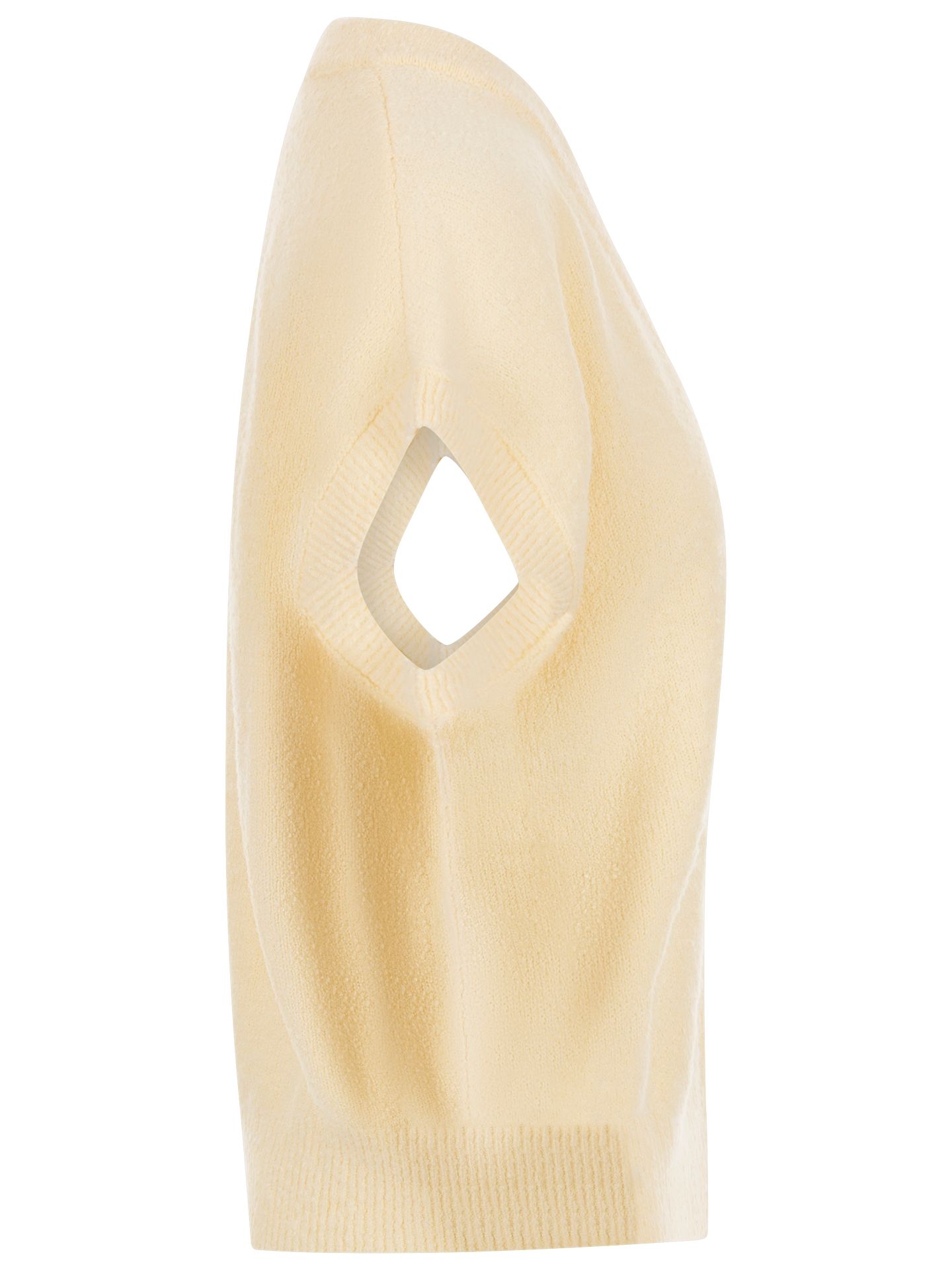 Red Button Vest Lesley Geel 00083662-2800