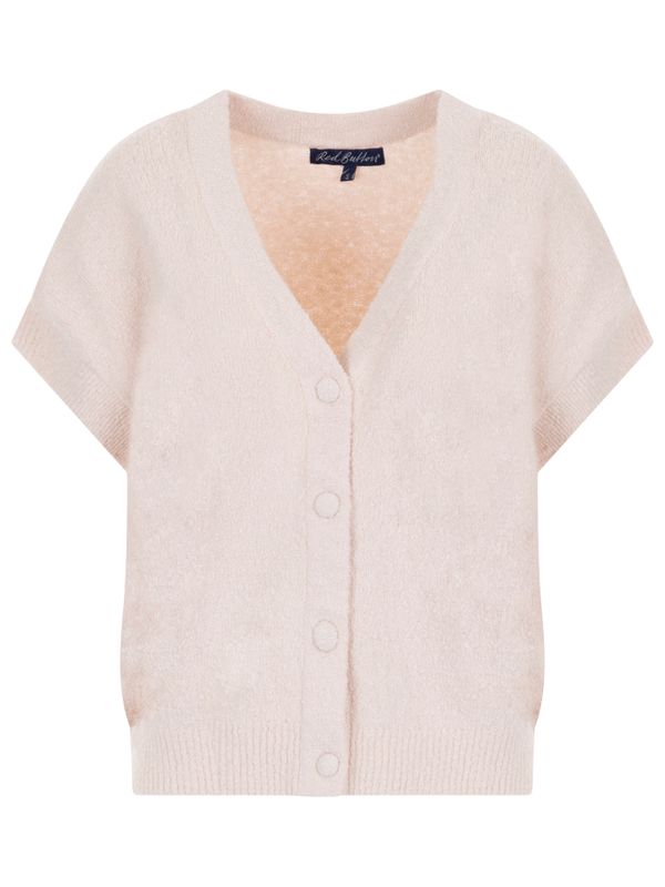 Red Button Vest Lesley Roze 2900080318065