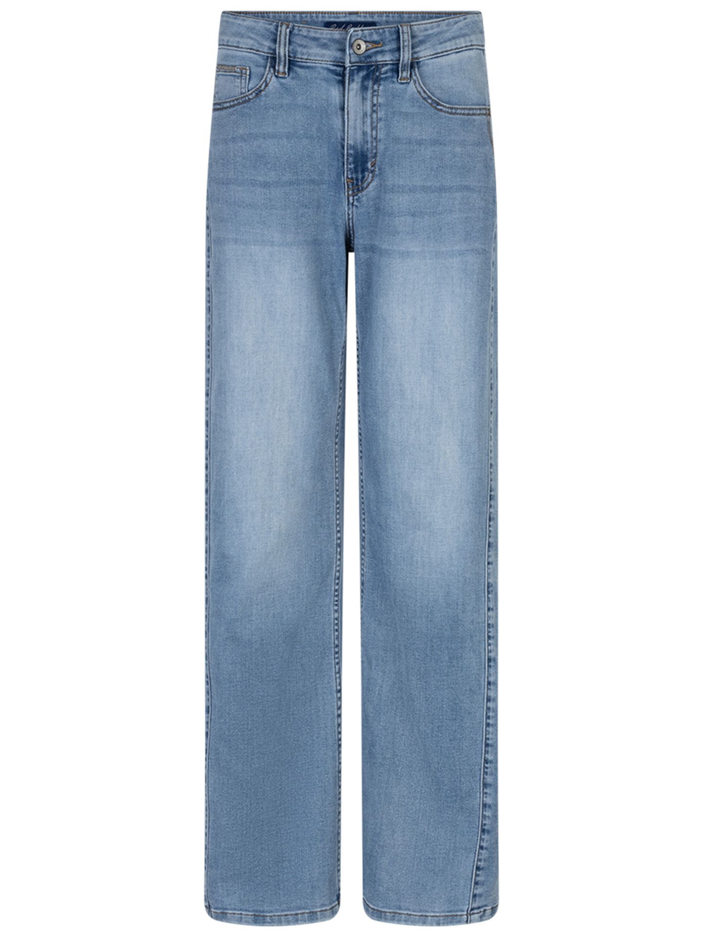 Red Button Straight Jeans Claudette Blauw 00083668-500