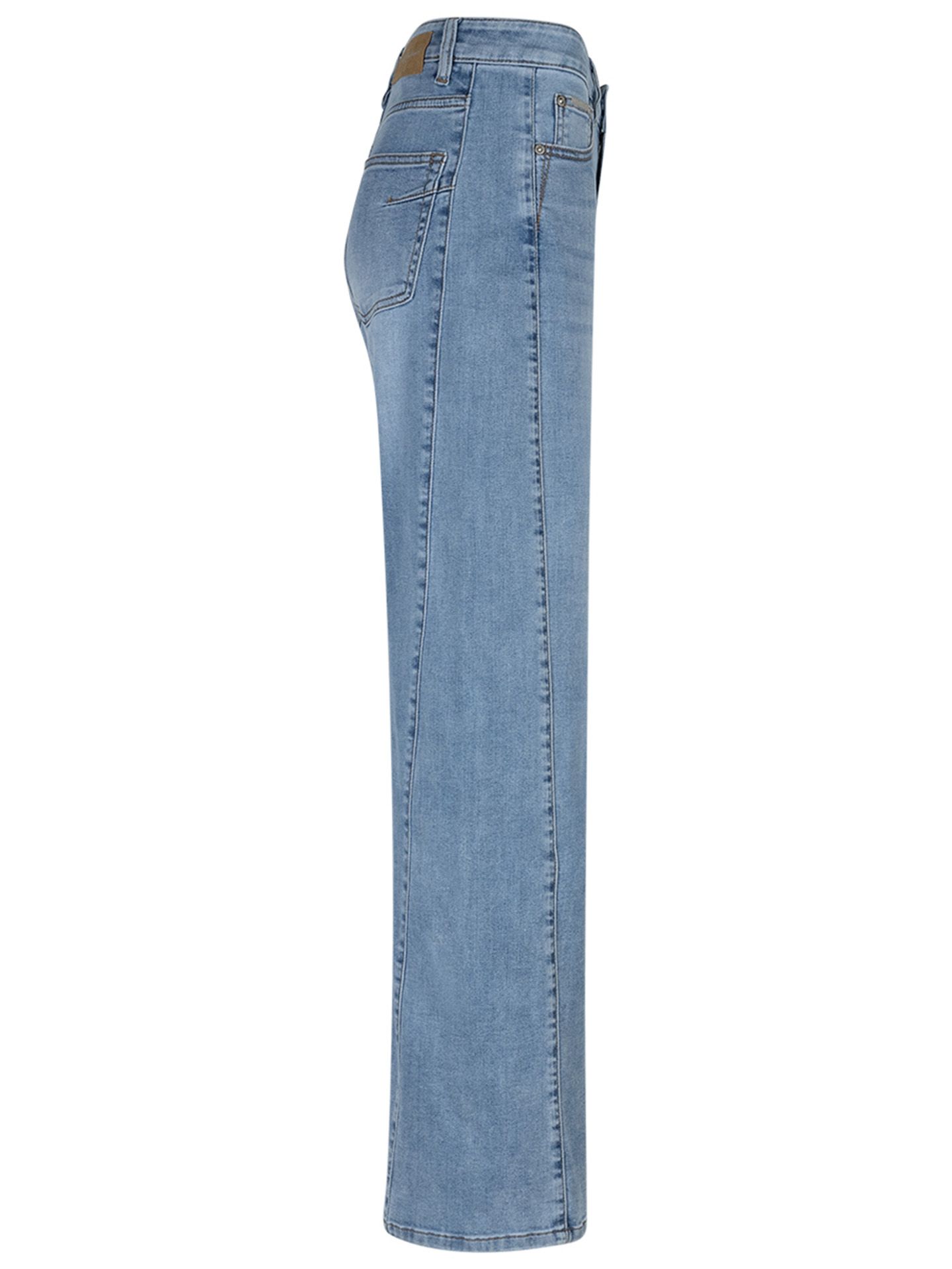 Red Button Straight Jeans Claudette Blauw 00083668-500