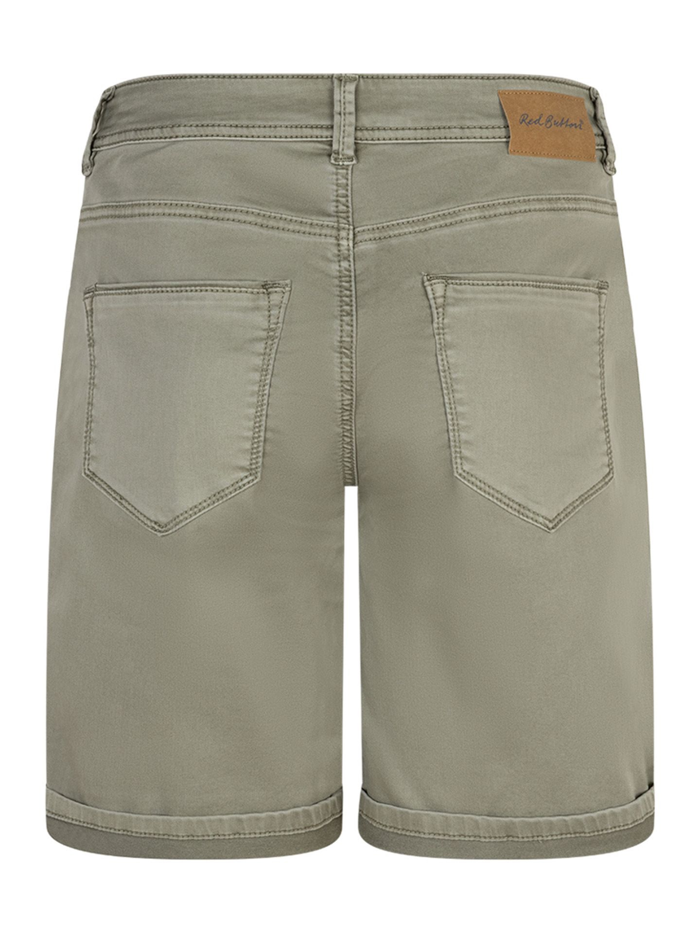 Red Button Short Relax Groen 00083673-6300