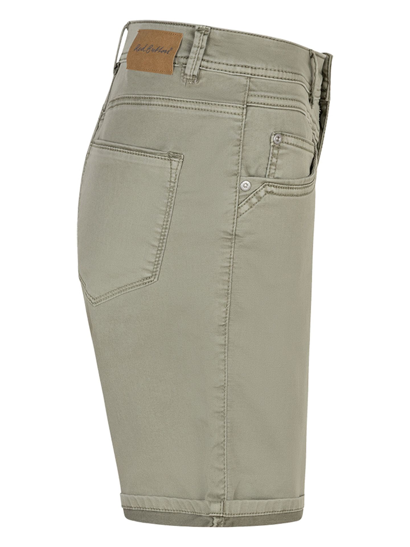 Red Button Short Relax Groen 00083673-6300