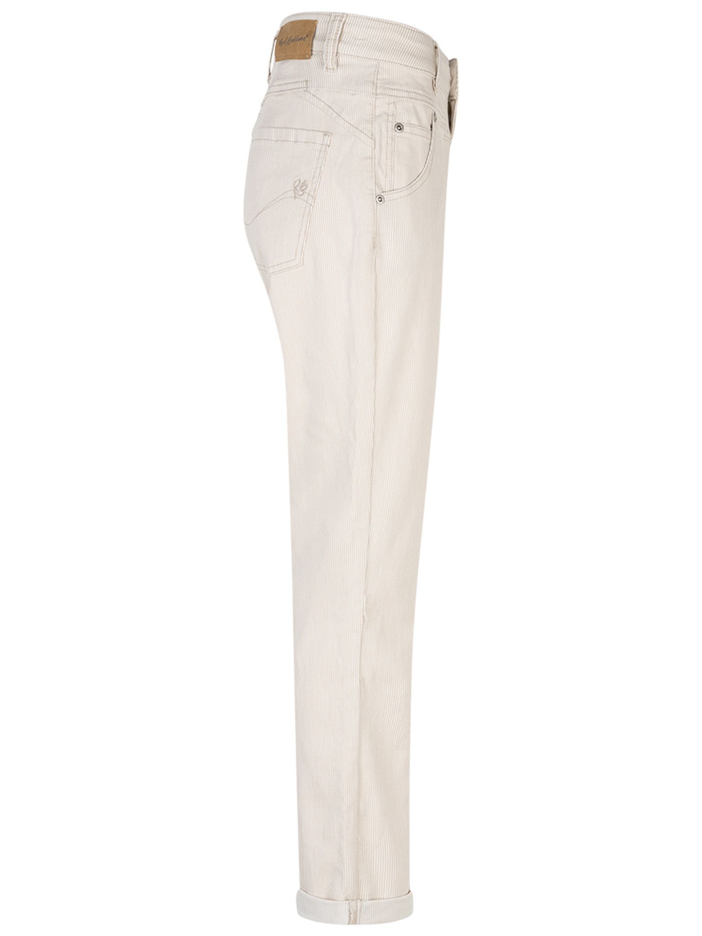 Red Button Regular Jeans Jani 3/4 Beige 00083681-5200