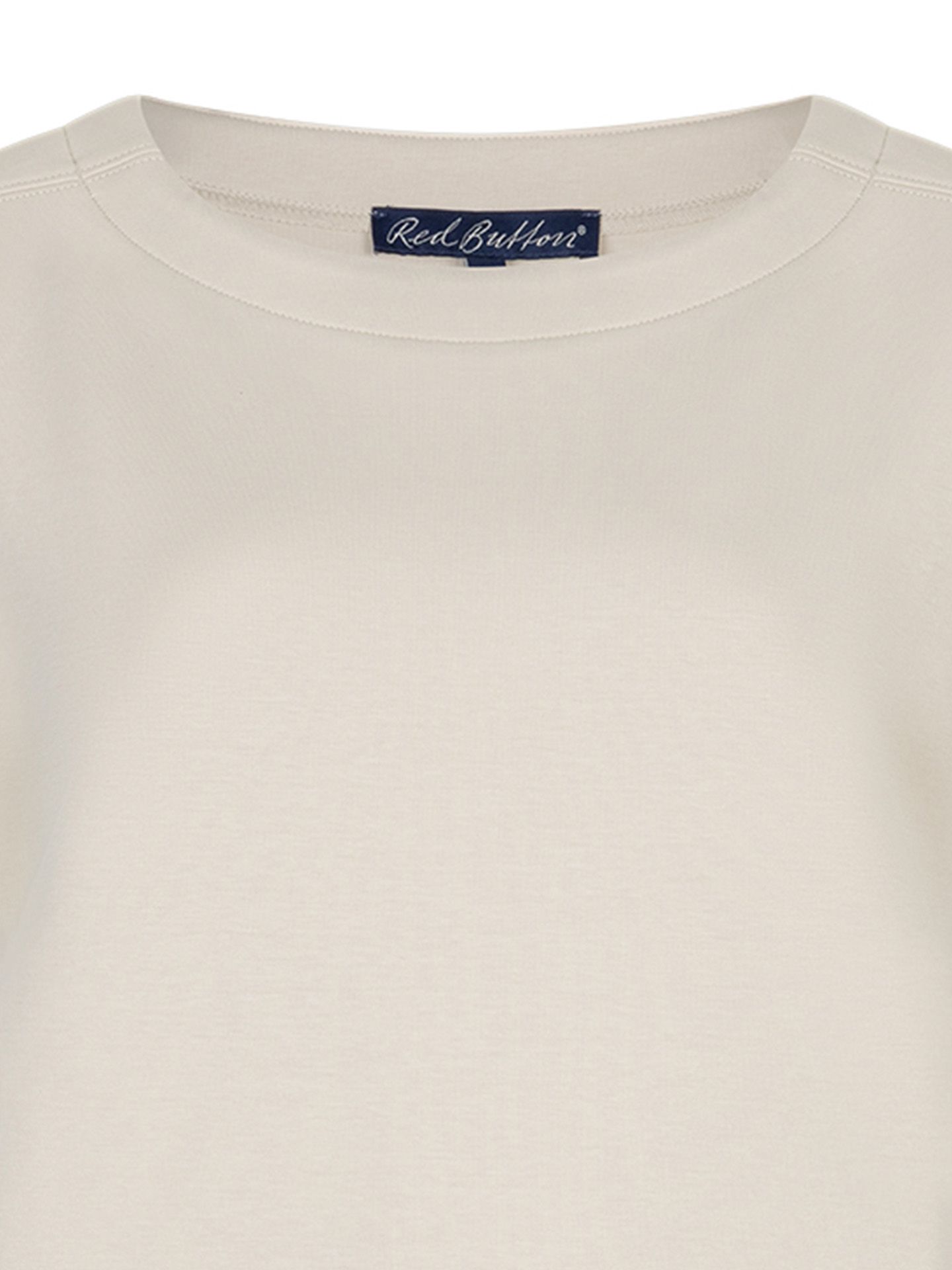 Red Button T-shirt Skyler Beige 00083683-5100