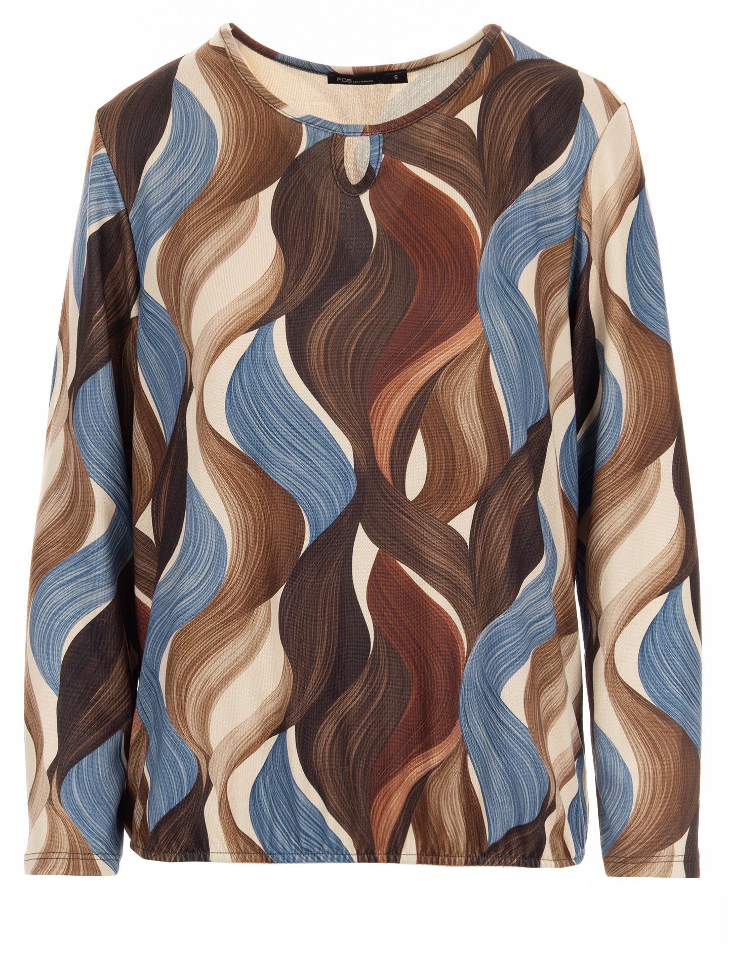 FOS Fashion Shirt Mimi Blauw 00083690-1350