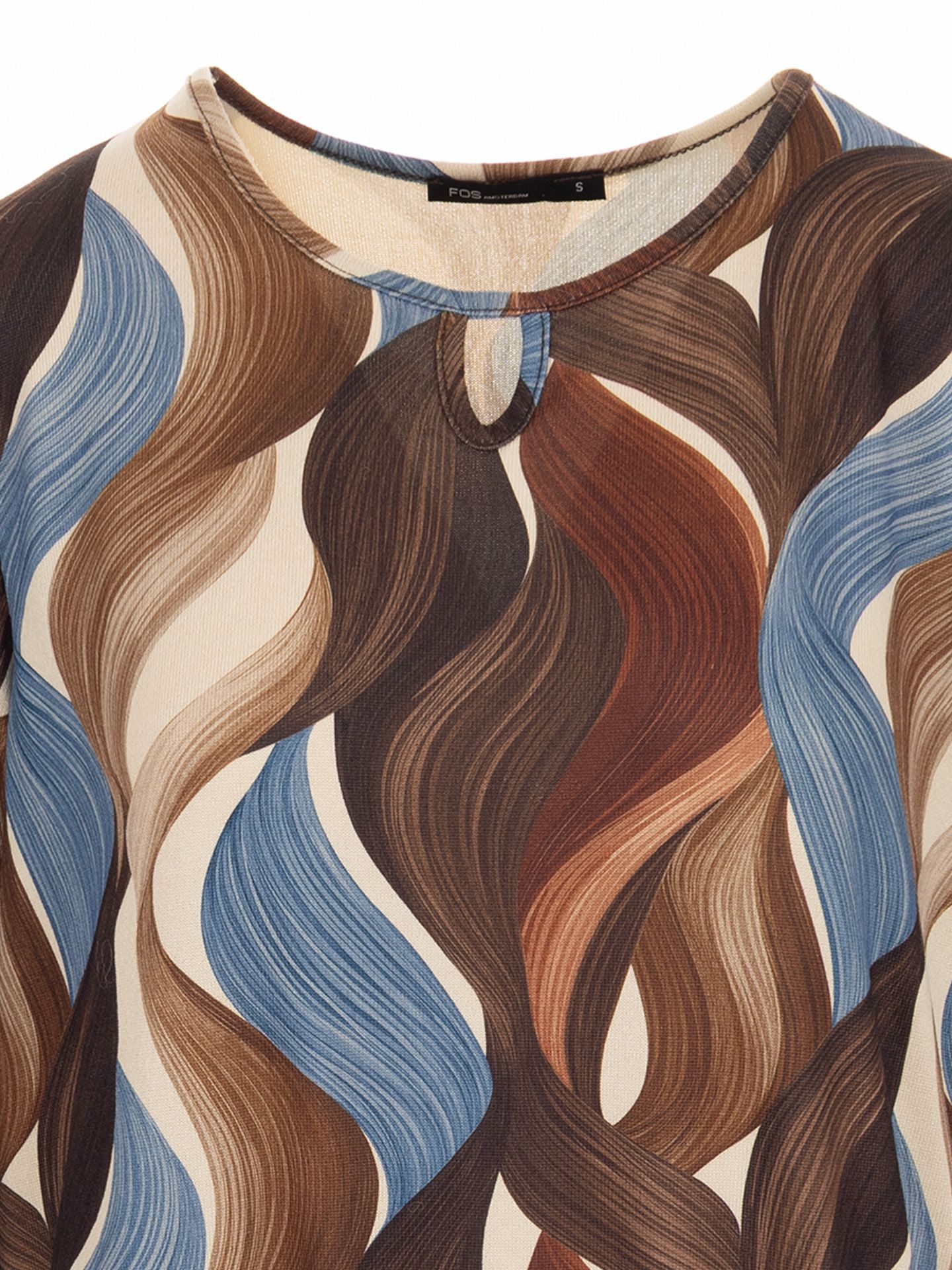 FOS Fashion Shirt Mimi Blauw 00083690-1350