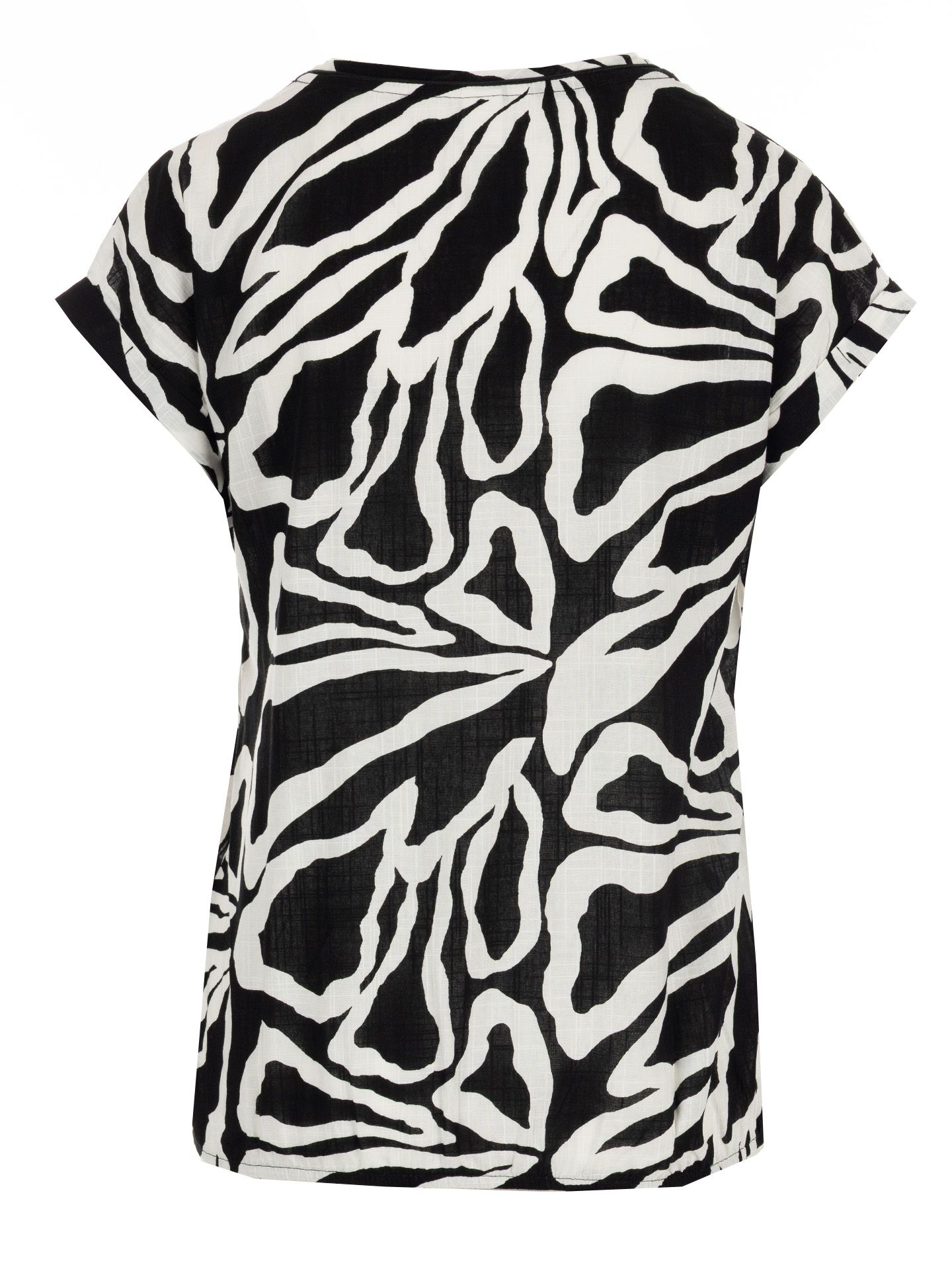 NED Blouse Nox Zwart-wit 00083697-7900