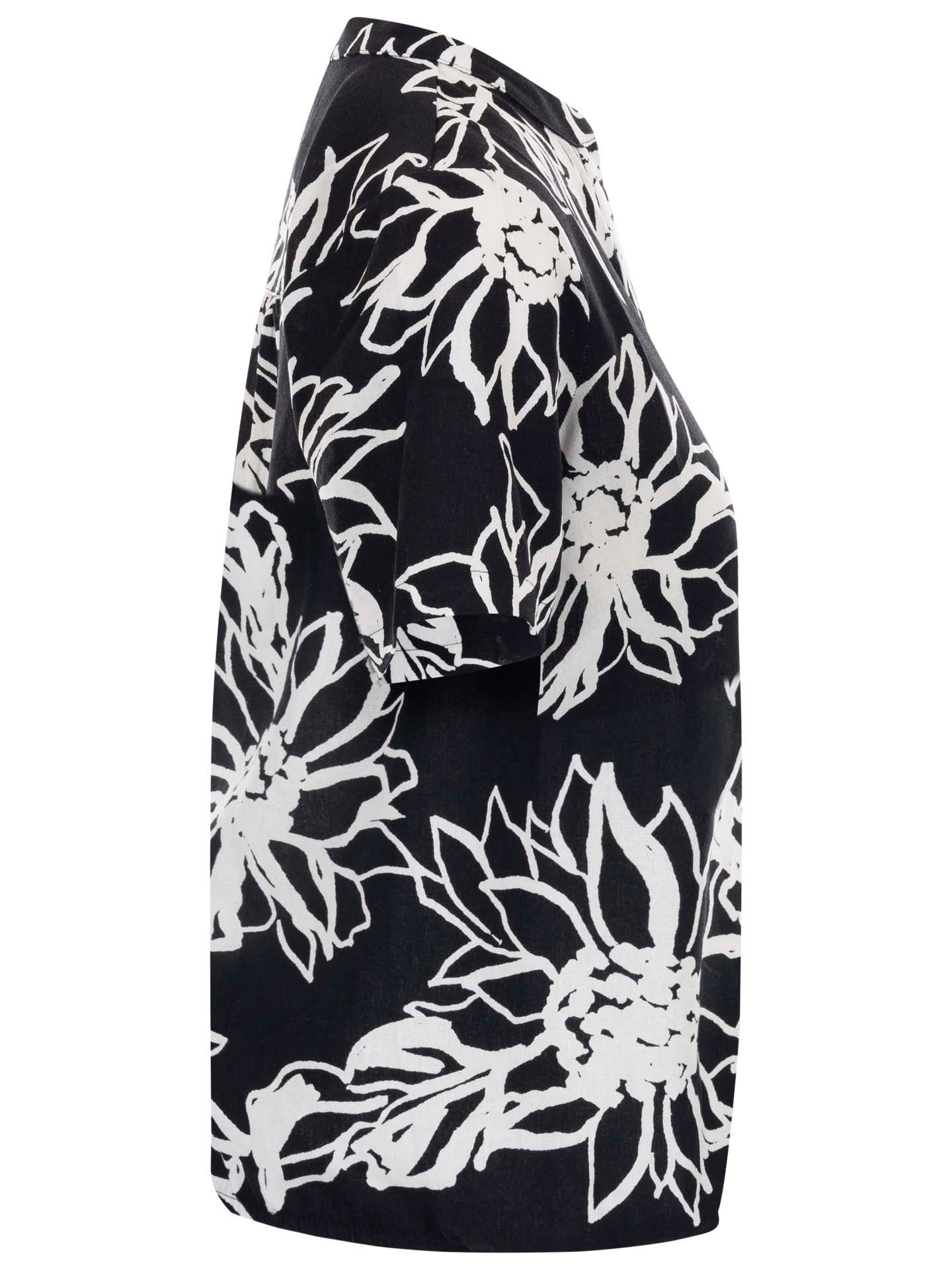 NED Blouse Lucie Zwart-wit 00083699-7900