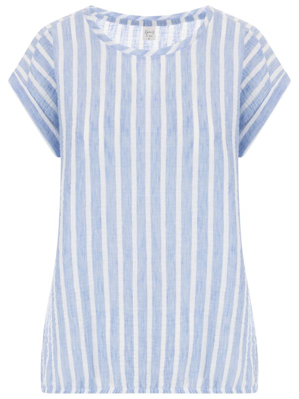 NED Blouse Brisia Blauw 2900080391068