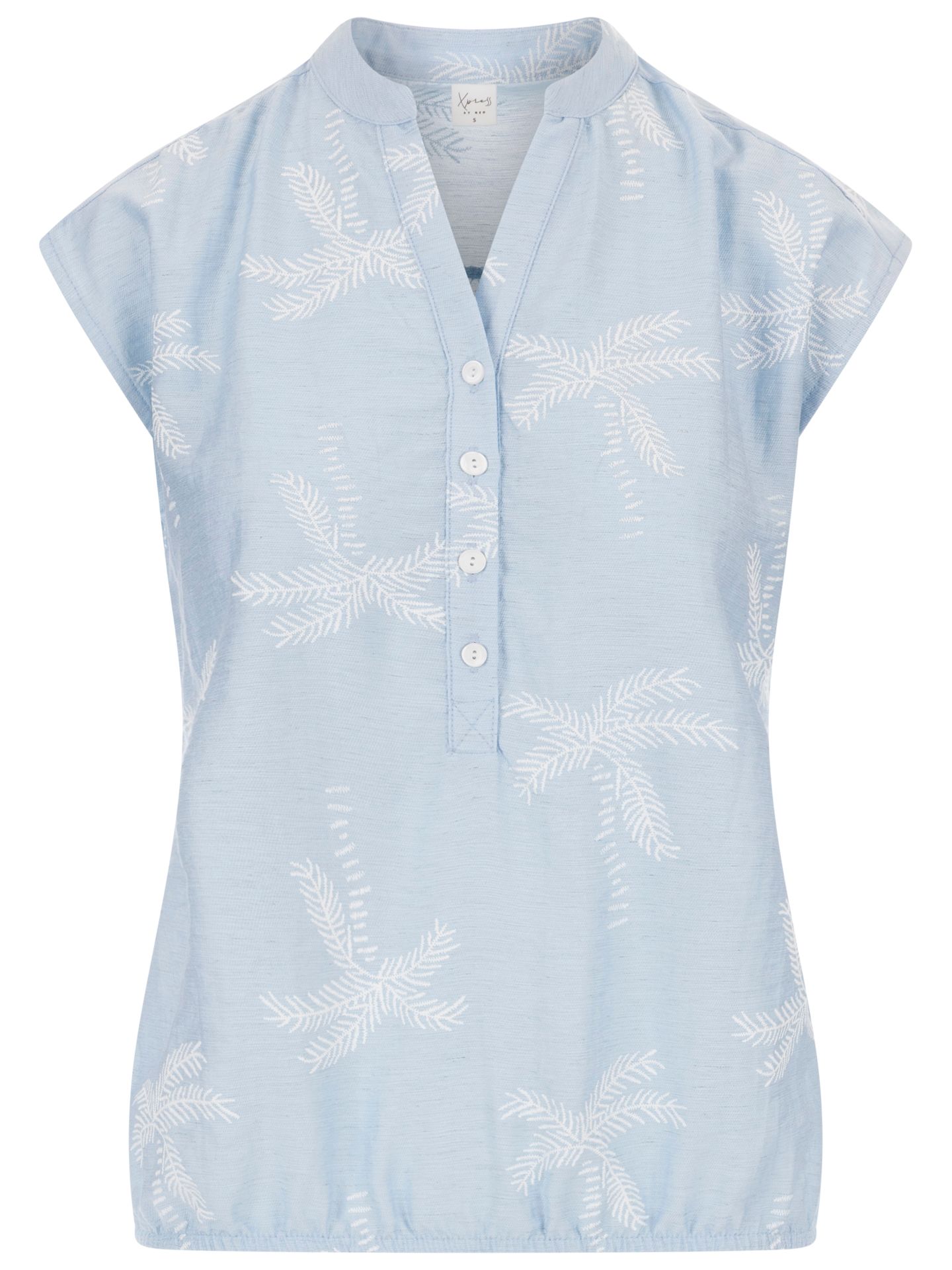 NED Blouse Lucie Blauw 00083711-1600