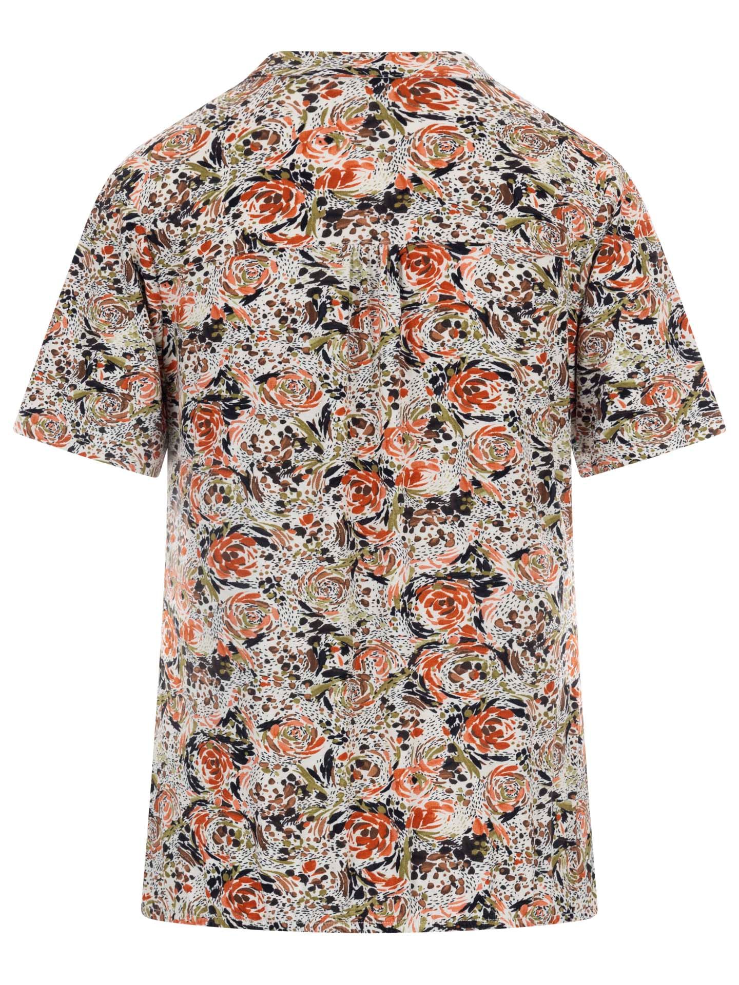 NED T-shirt Lucie Oranje 00083714-3200