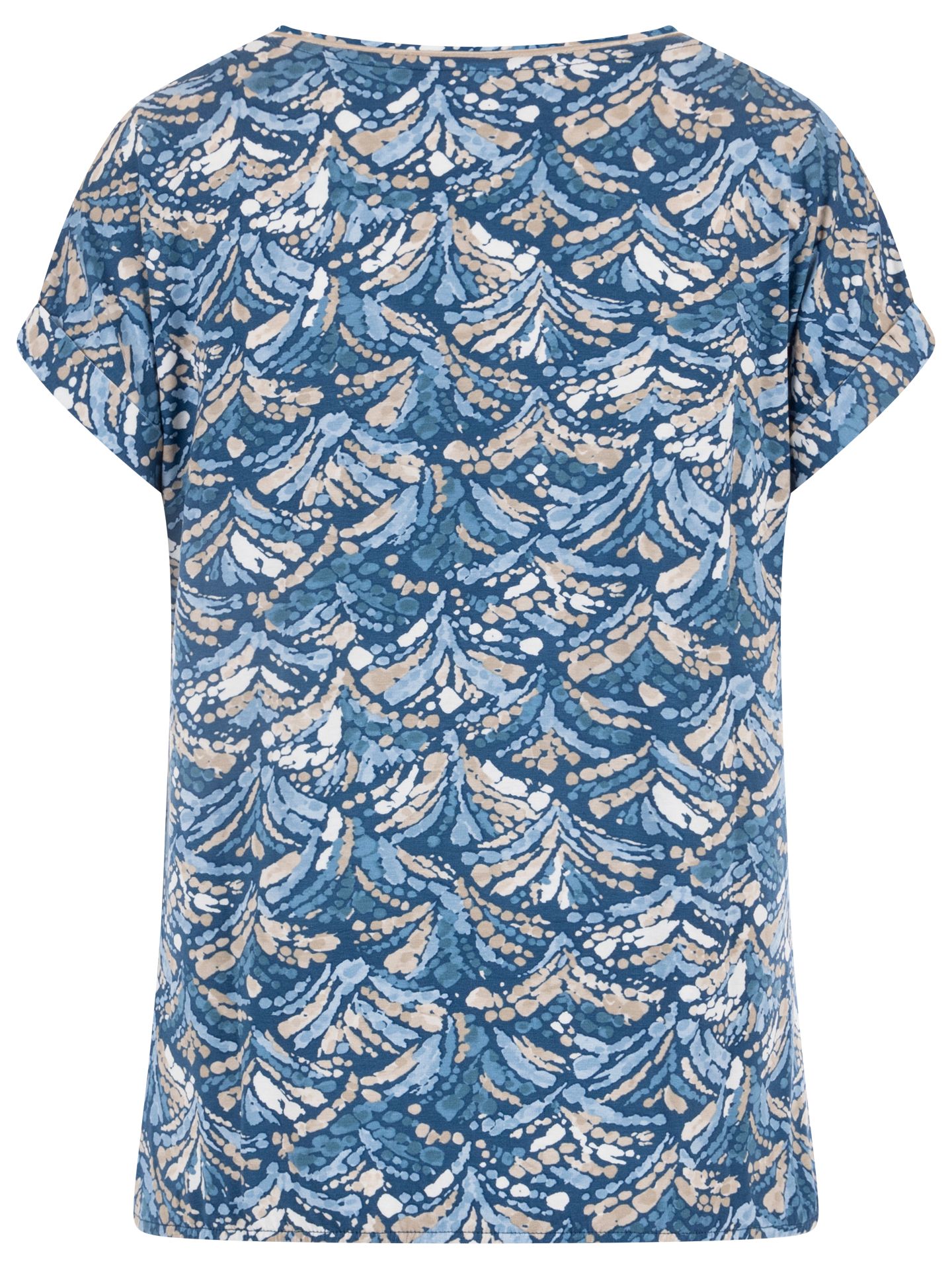 NED T-shirt Nox Blauw 00083715-1350
