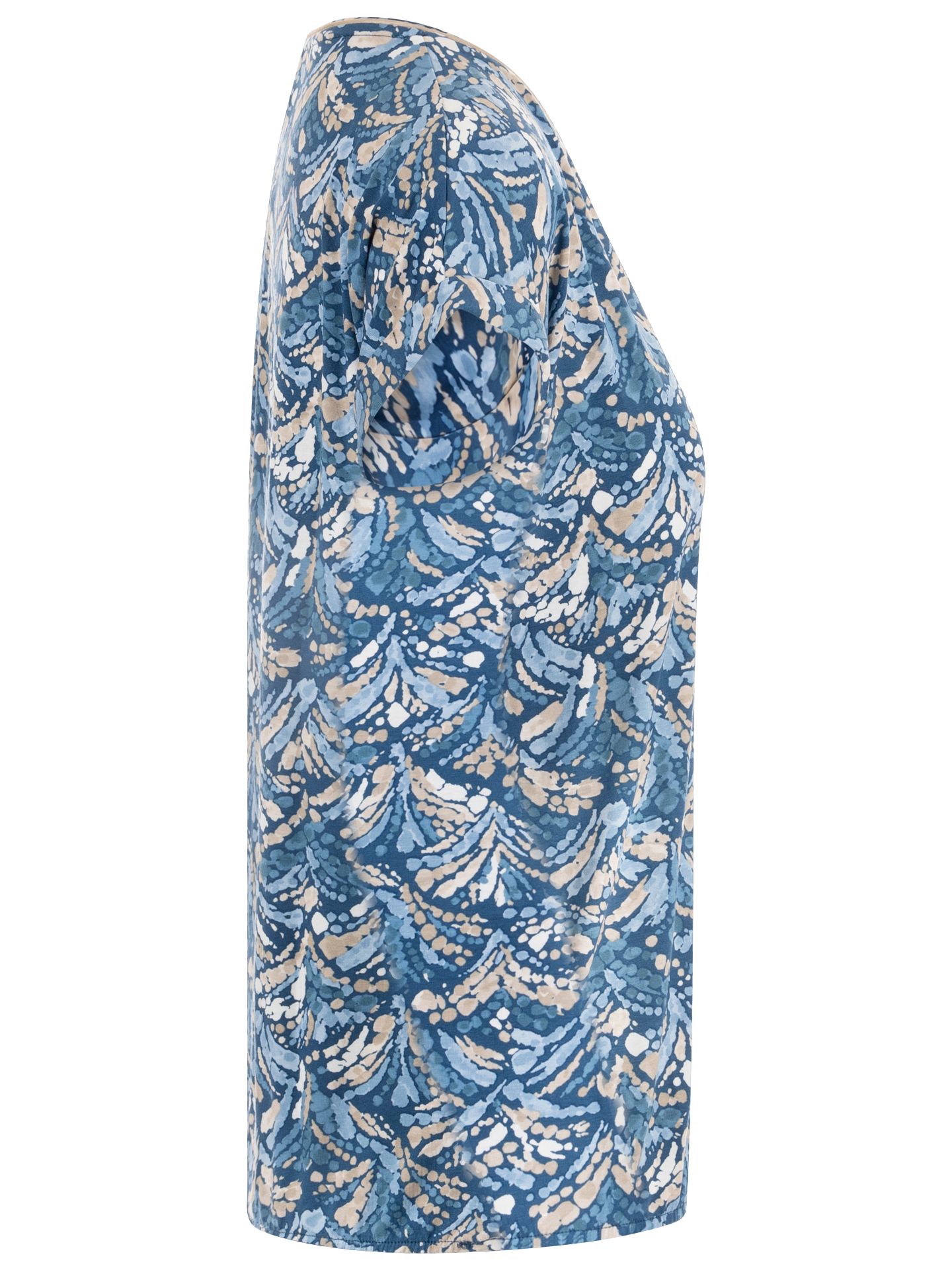 NED T-shirt Nox Blauw 00083715-1350