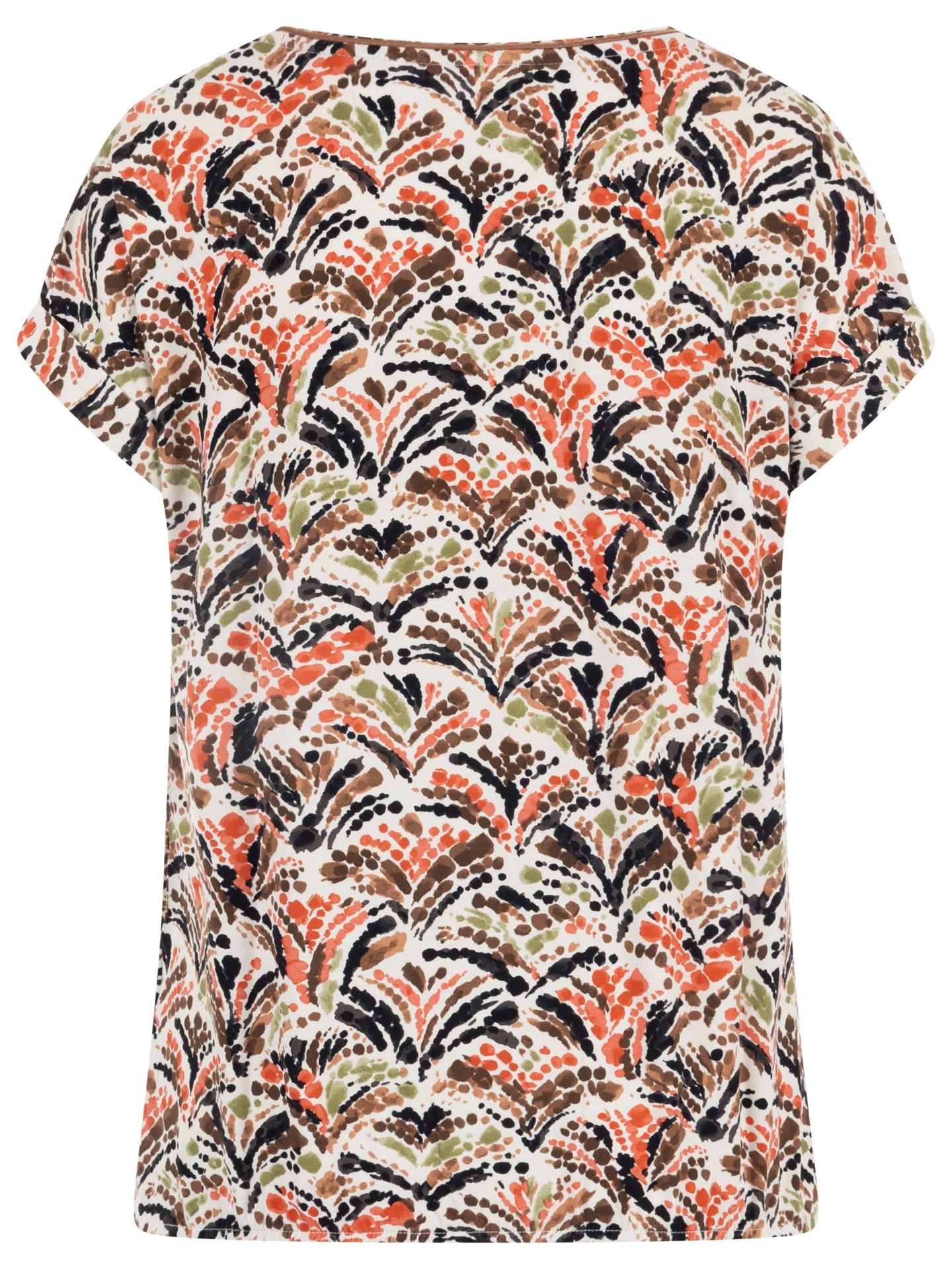 NED T-shirt Nox Oranje 00083715-3200