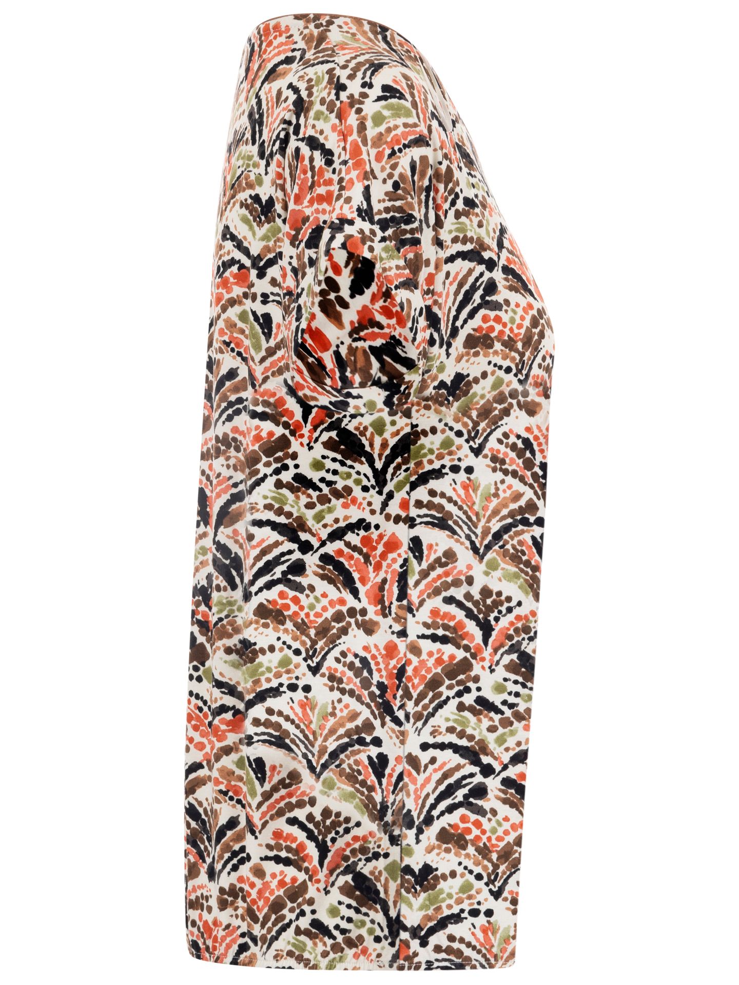 NED T-shirt Nox Oranje 00083715-3200