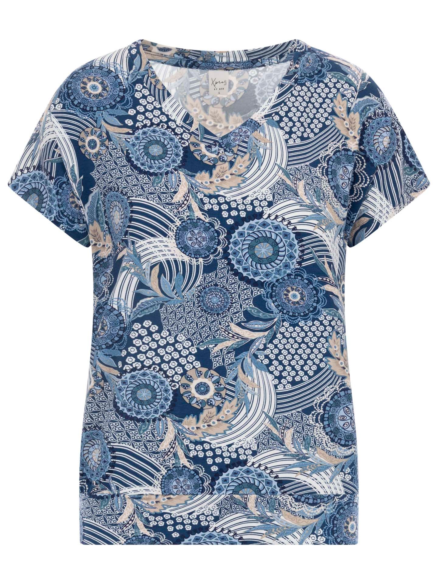 NED T-shirt Mana Blauw 00083716-1350