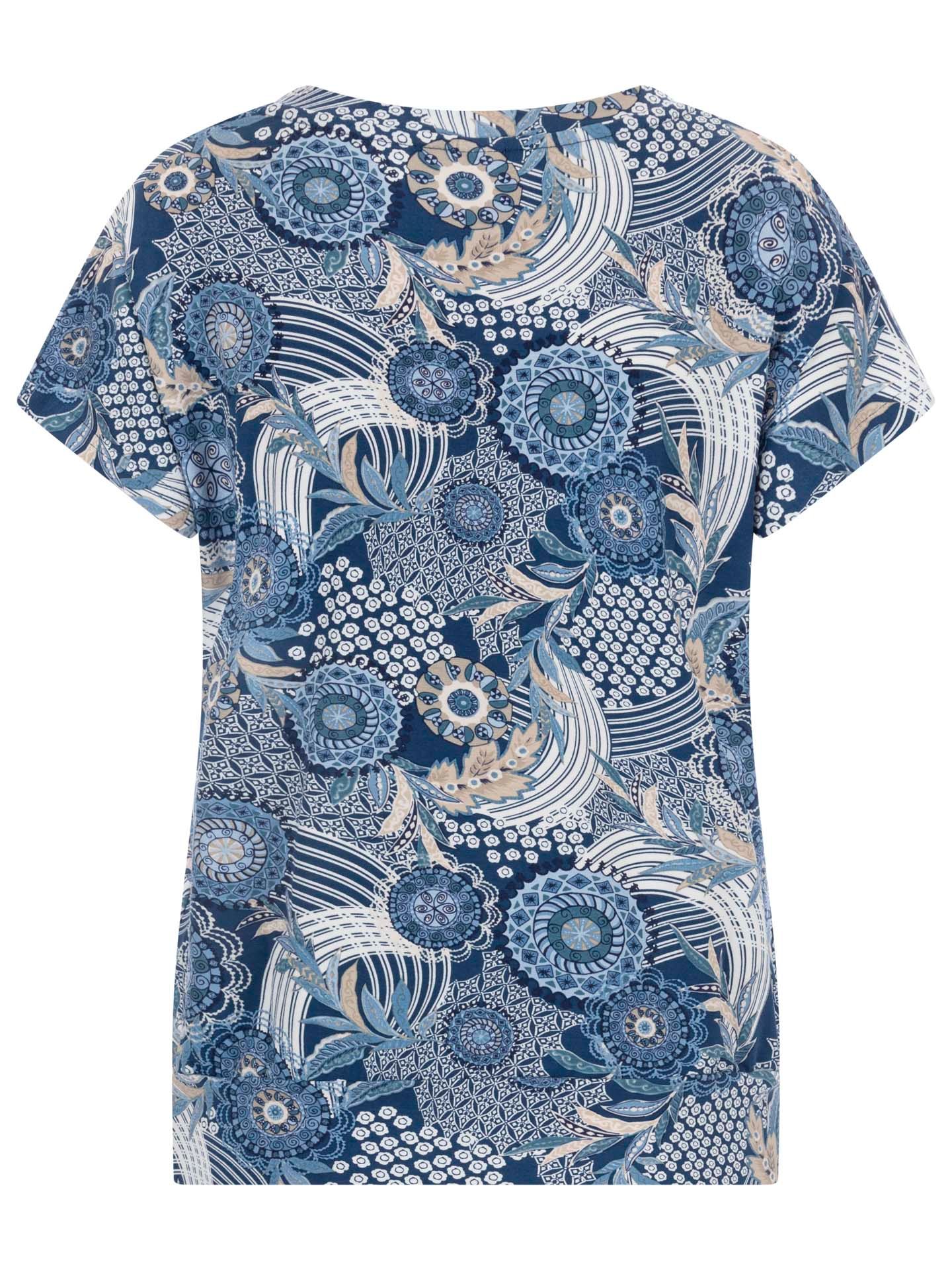 NED T-shirt Mana Blauw 00083716-1350