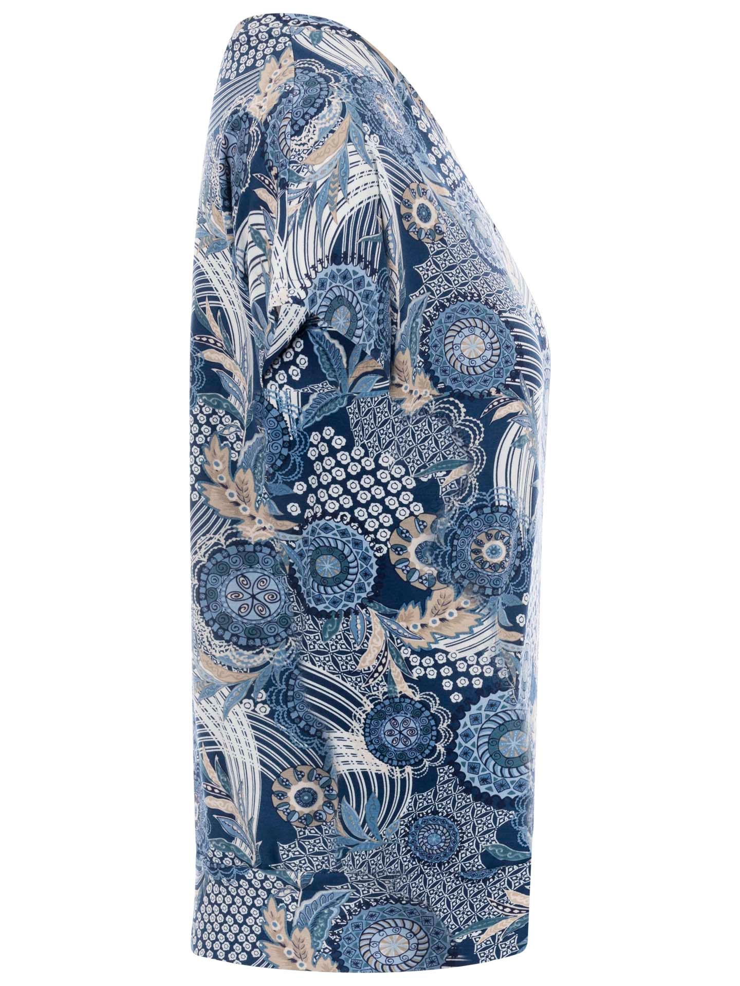 NED T-shirt Mana Blauw 00083716-1350