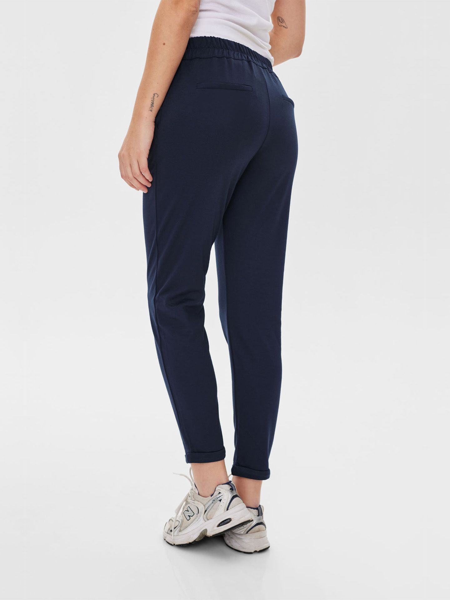 Freequent Slim Fit Broek Nanni Ankle Blauw 00083752-1500