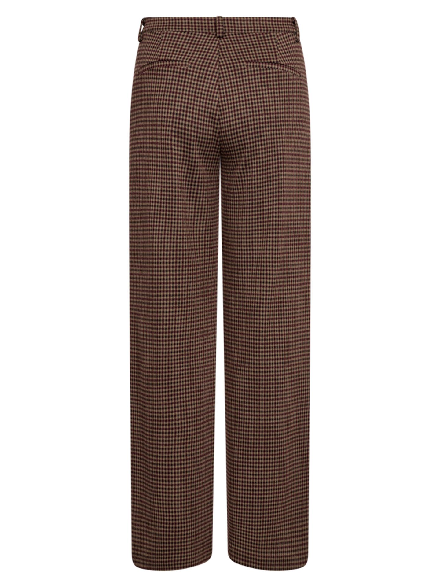 Freequent Wide Fit Broek Sonny Rood 00083754-3600
