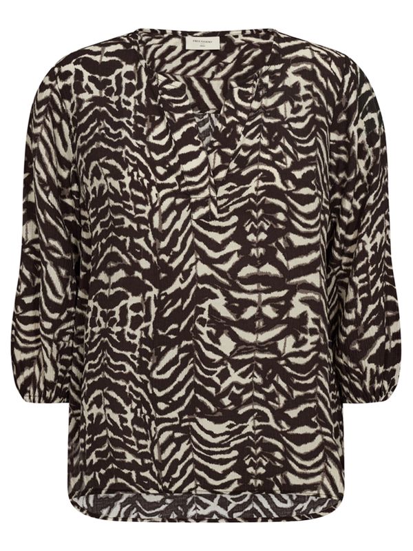 Freequent Blouse Malene Bruin 2900080483039