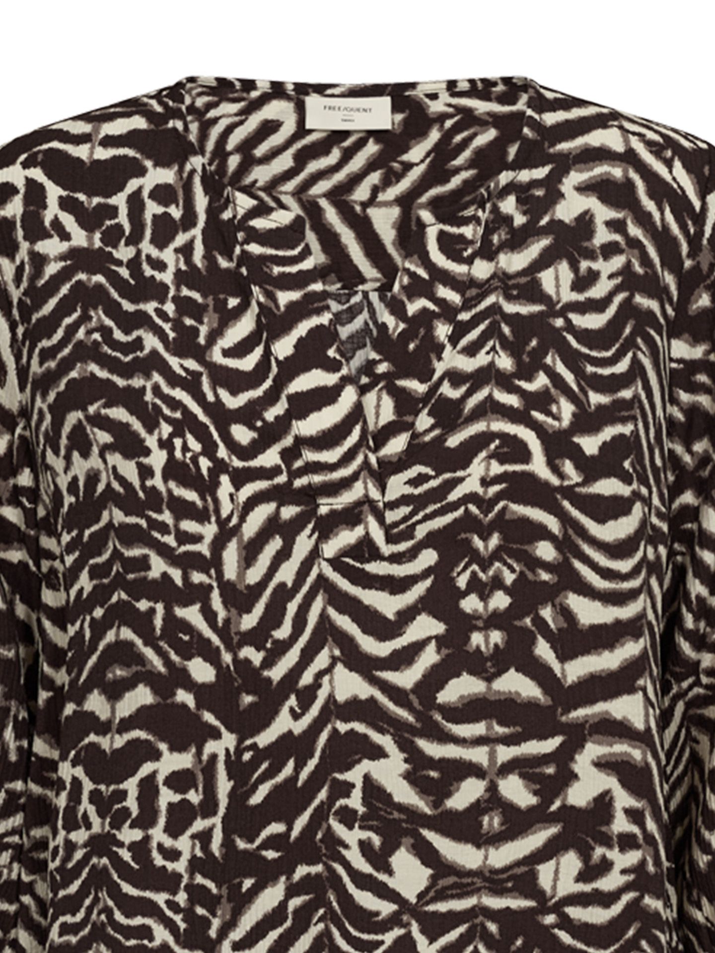 Freequent Blouse Malene Bruin 00083755-5800