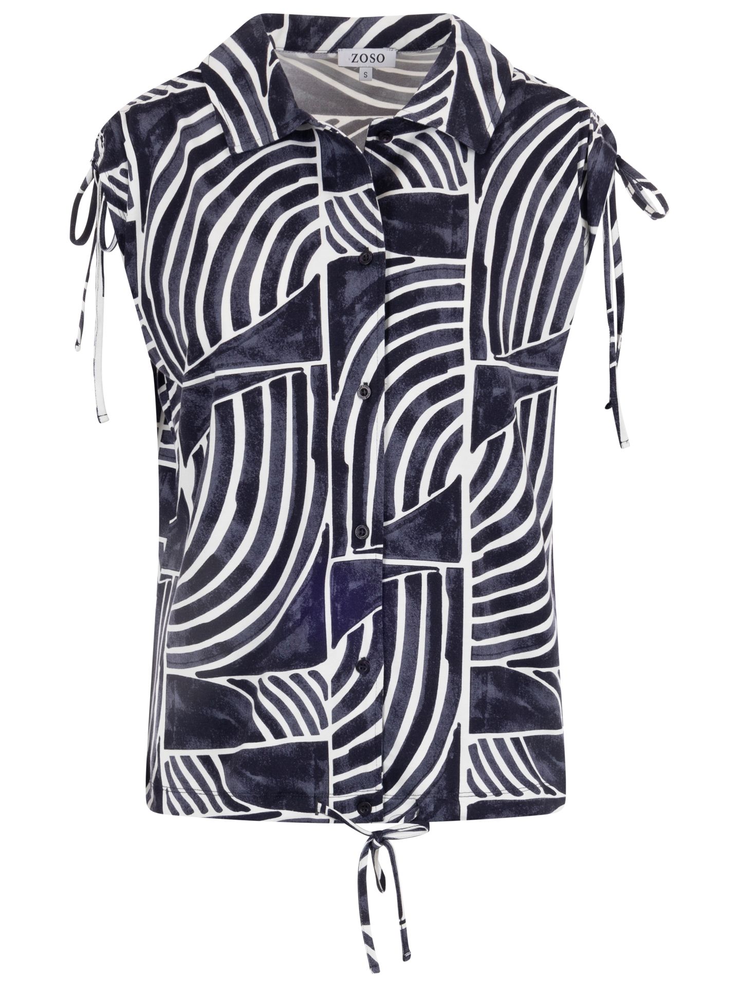 Zoso T-shirt Leila Blauw 00083773-1500