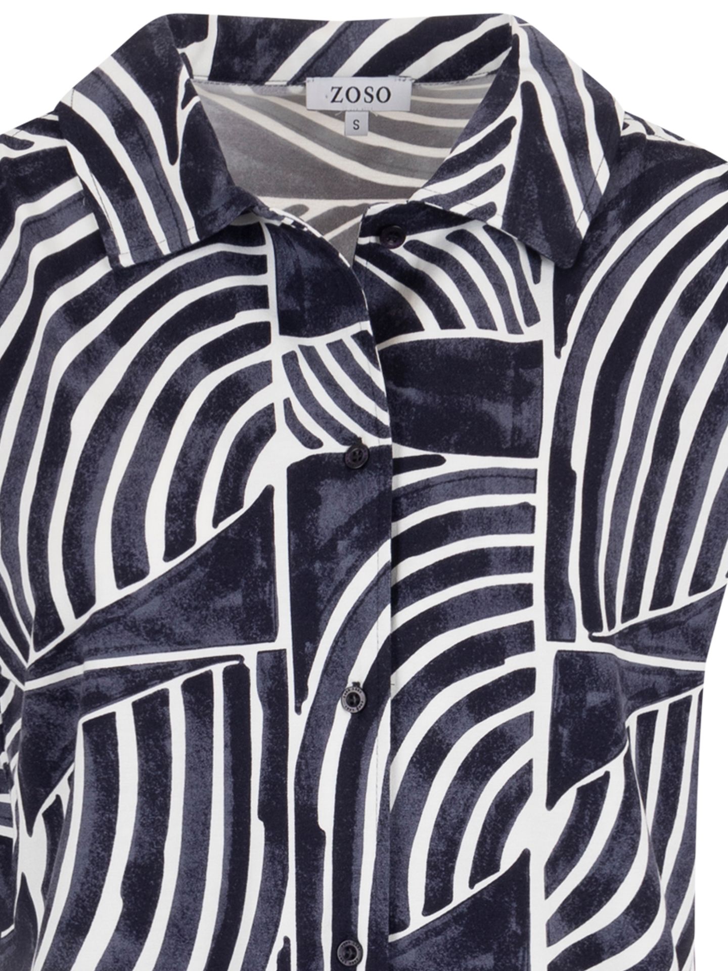 Zoso T-shirt Leila Blauw 00083773-1500