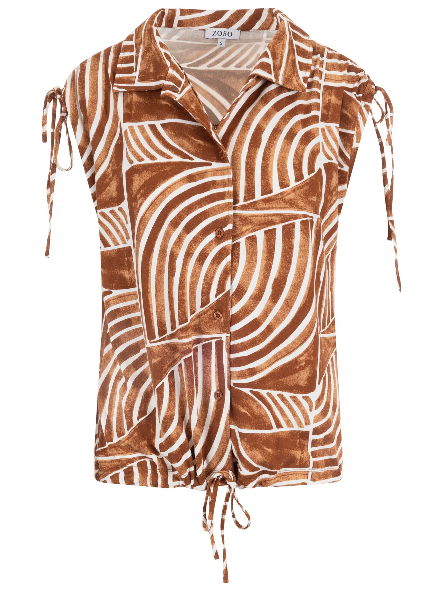 Zoso T-shirt Leila Camel 2900080520031